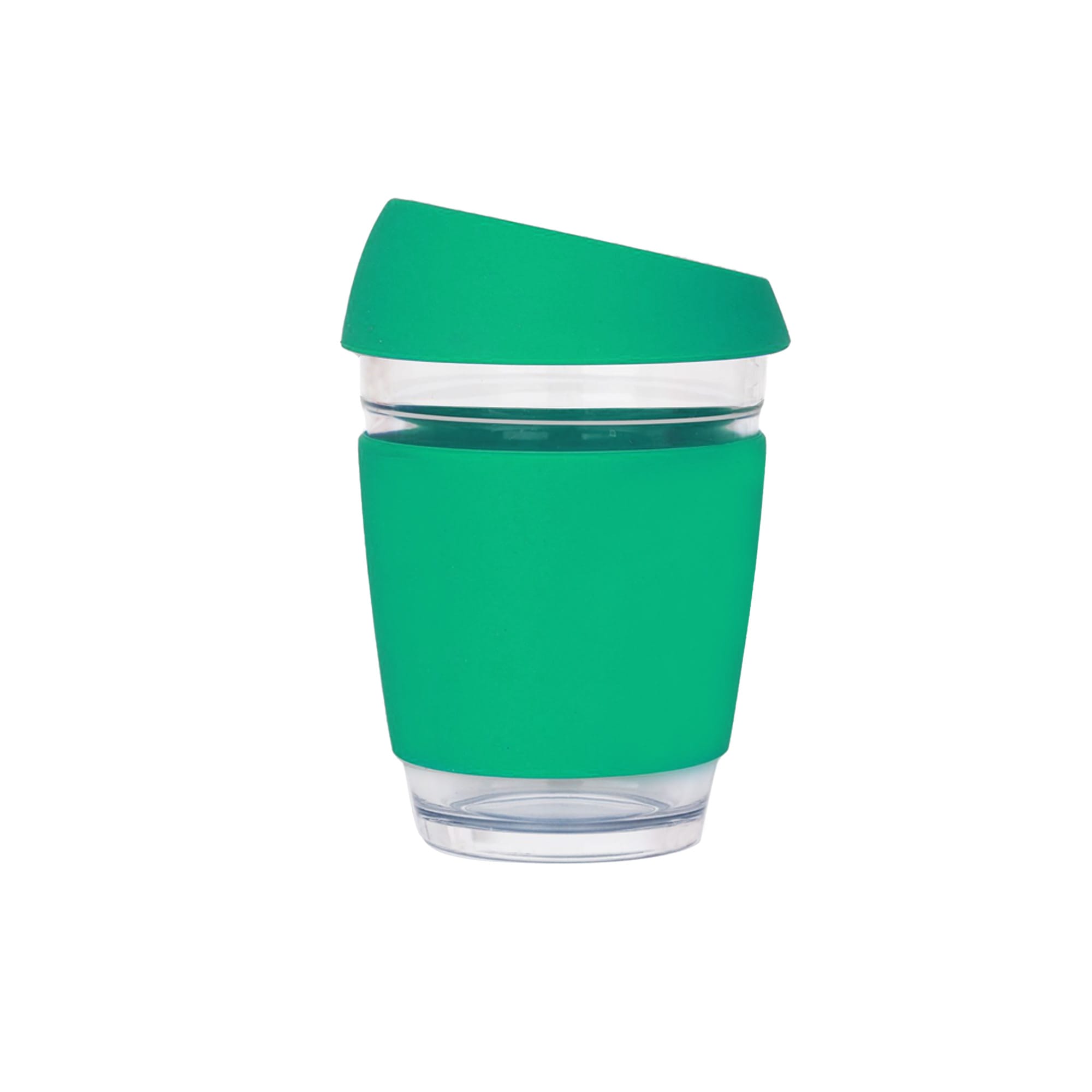 12 OZ Reusable Glass Coffee Cup