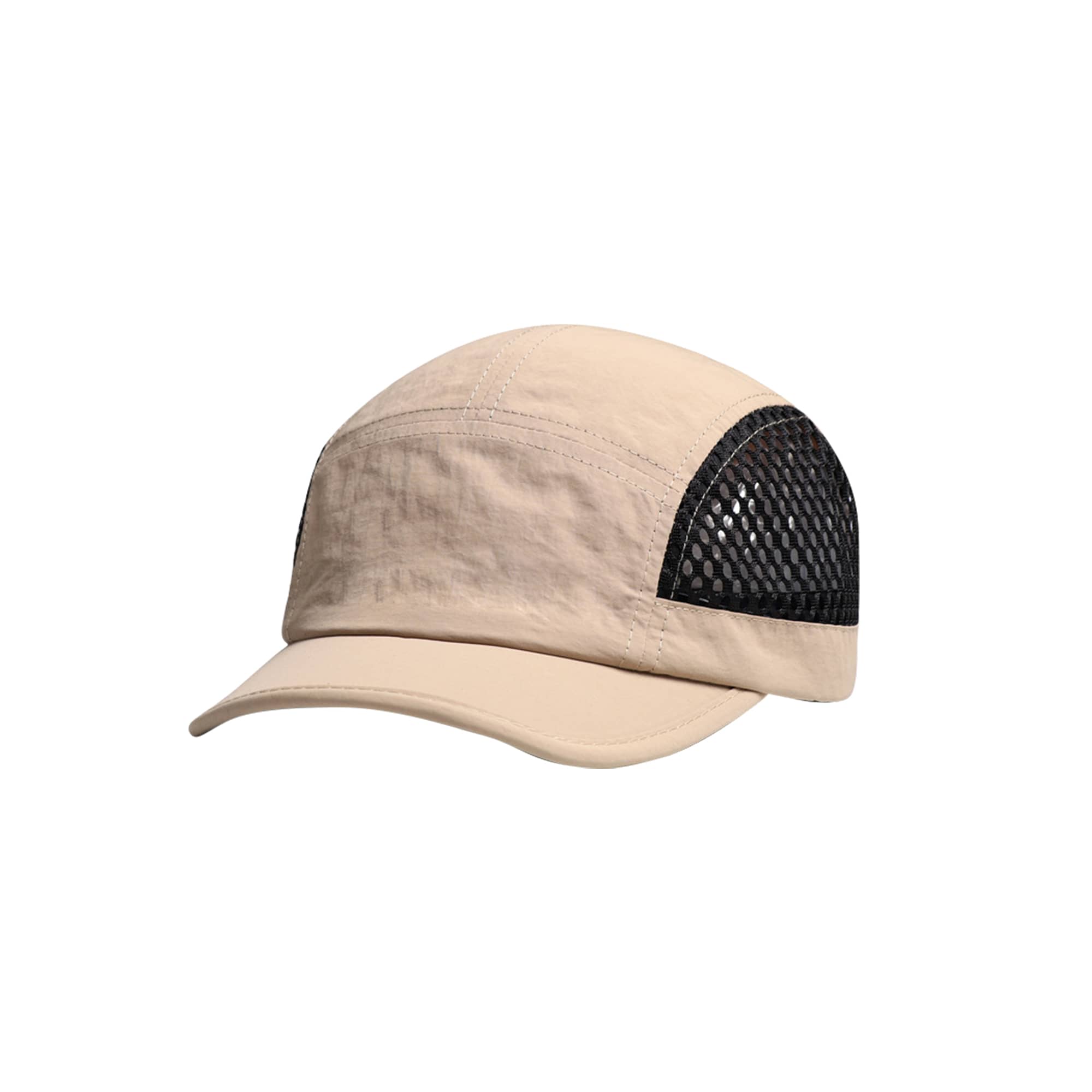 5 Panel Short Brimmed Mesh Running Cap