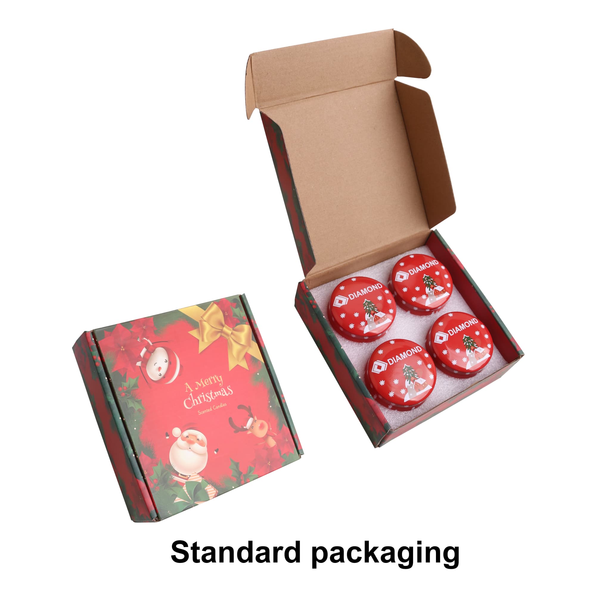 Tin Candle Set (4pcs)