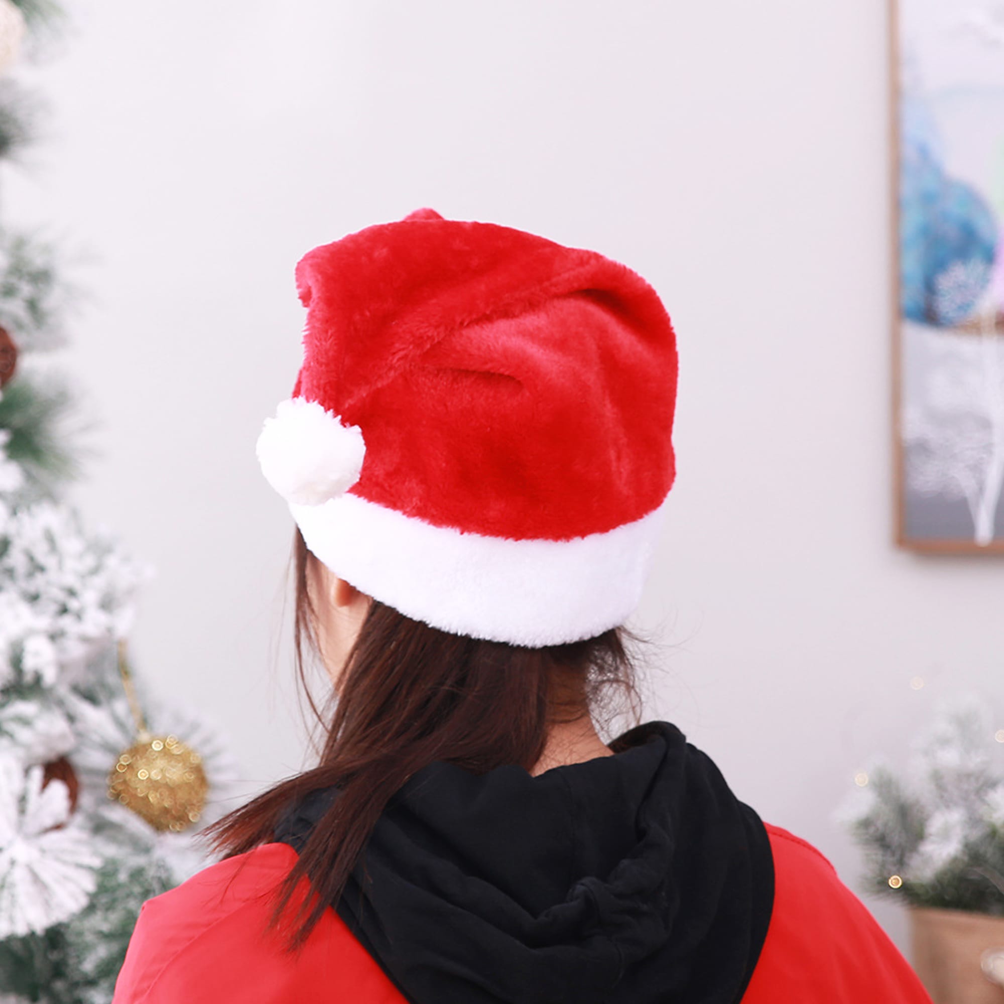 Plush Santa Hat