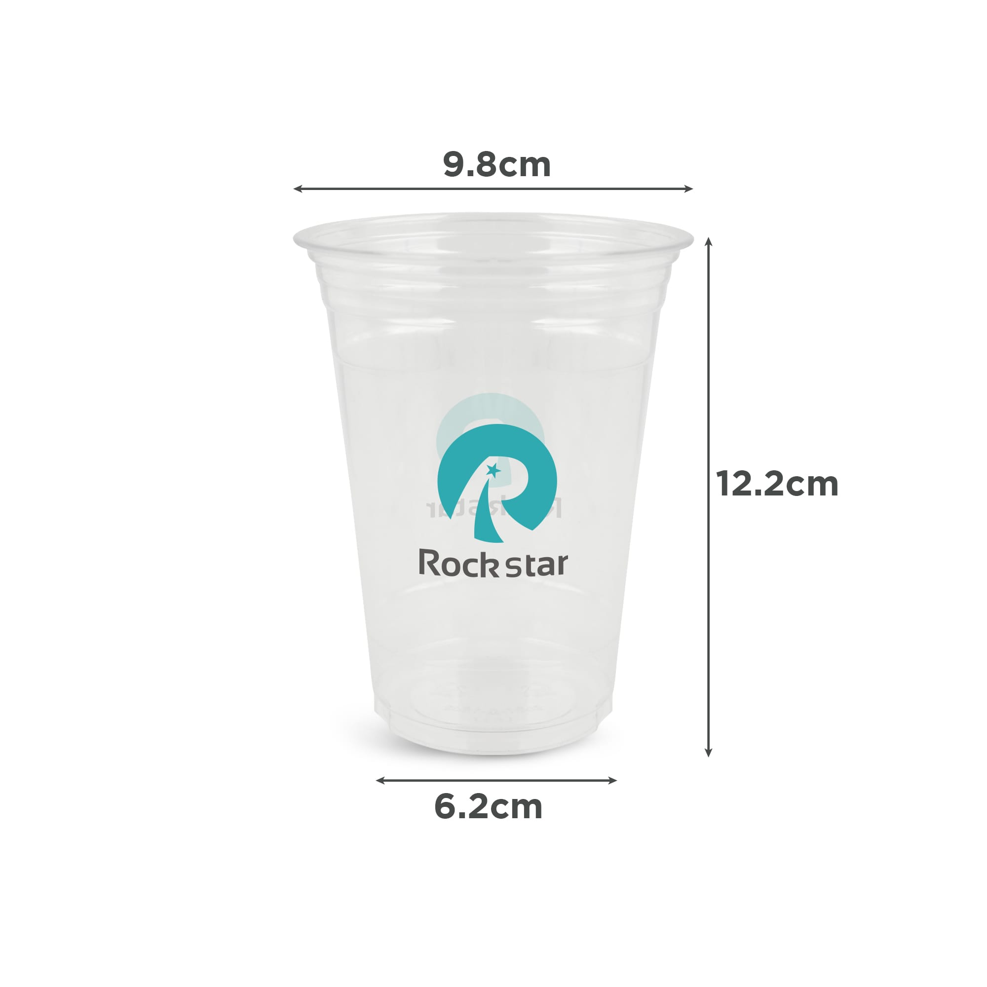 473ml Clear Plastic Cup
