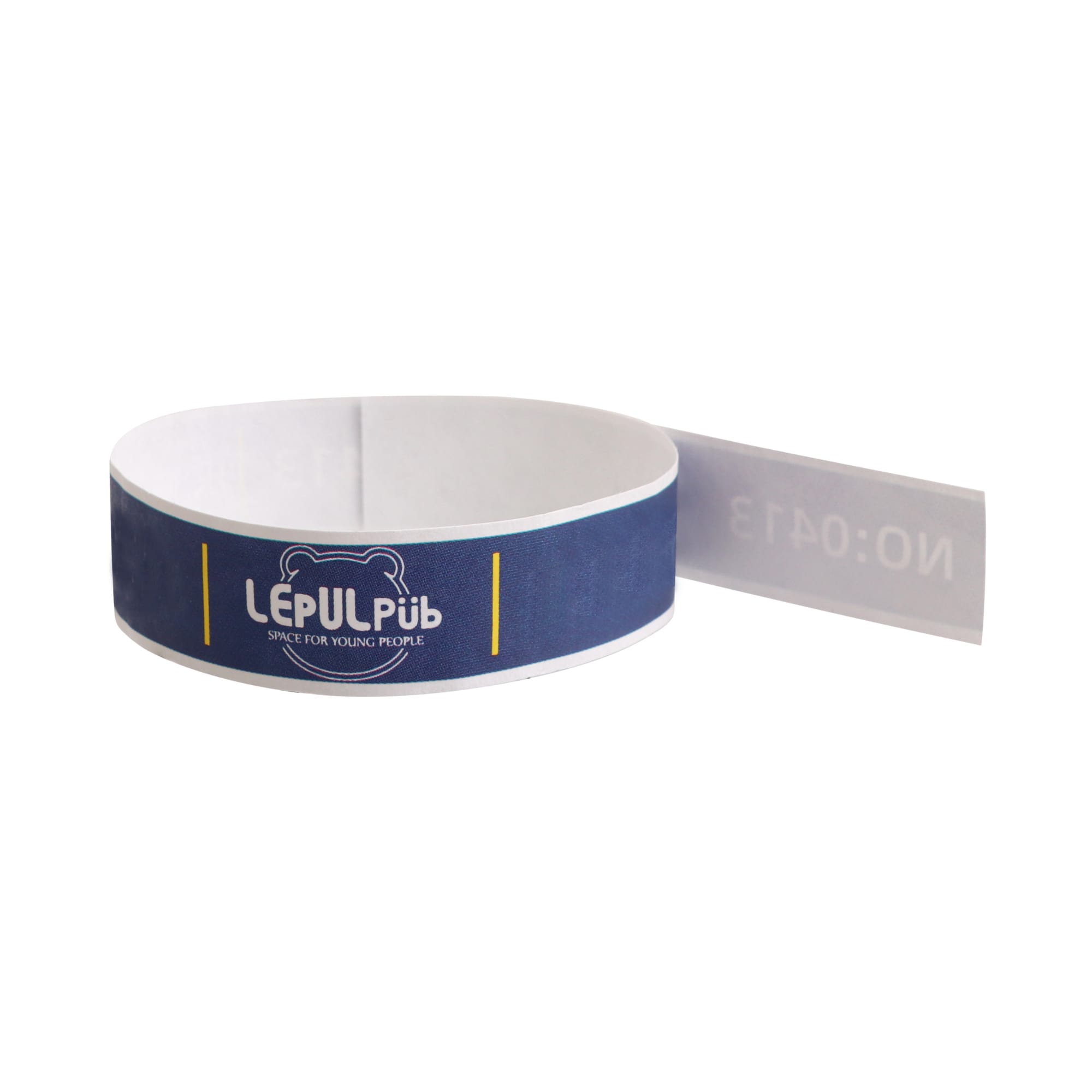Tabbed Disposable Tyvek Wristband