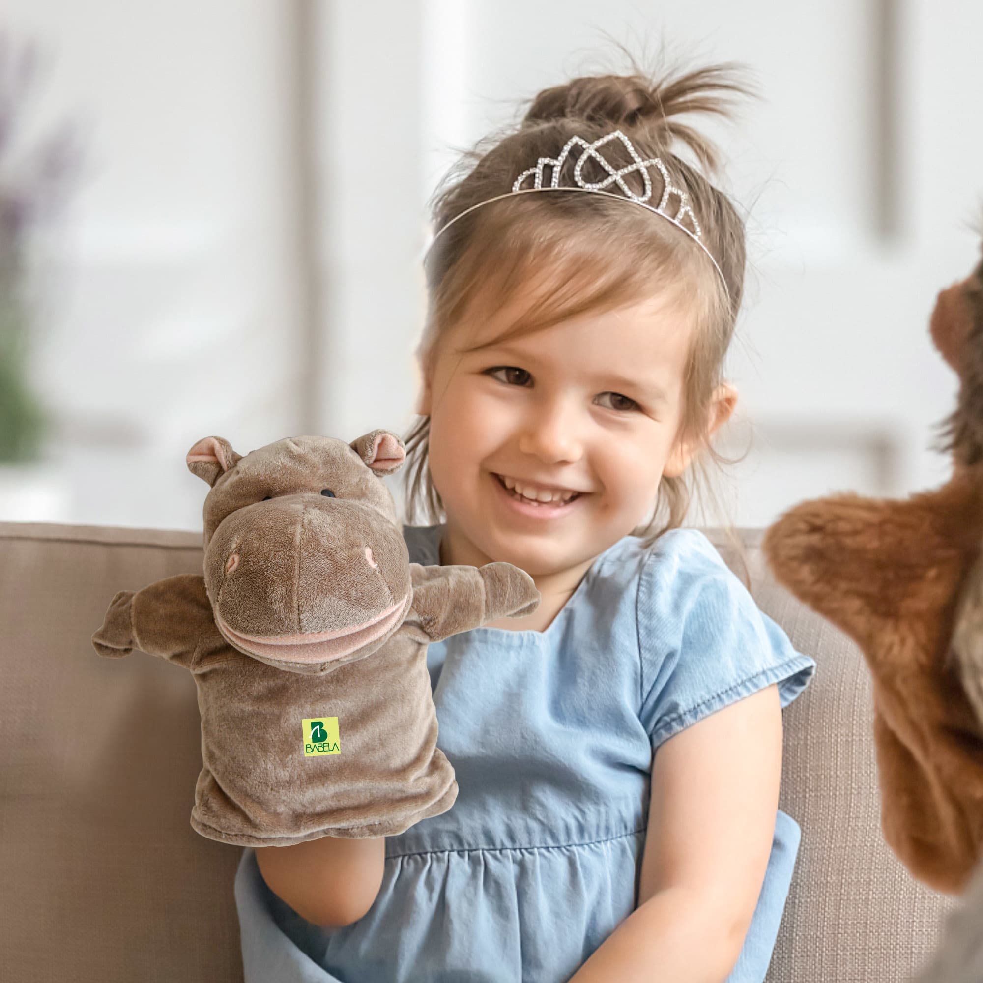 Hippopotamus Hand Puppet