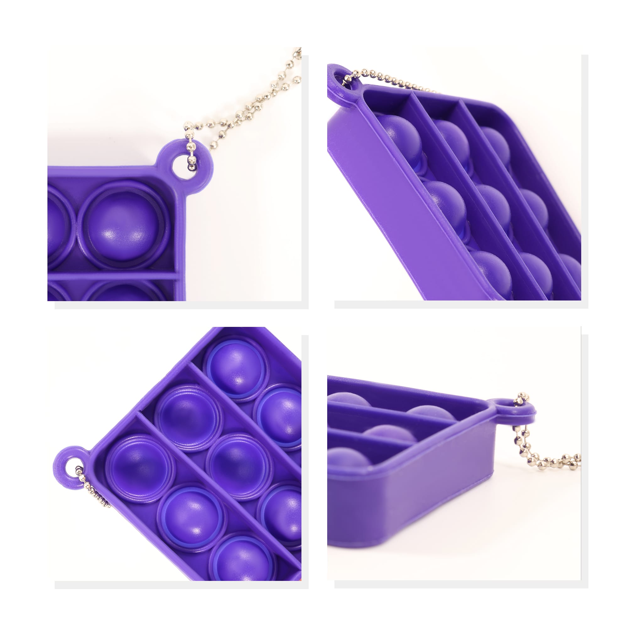 Square Fidget Keychain
