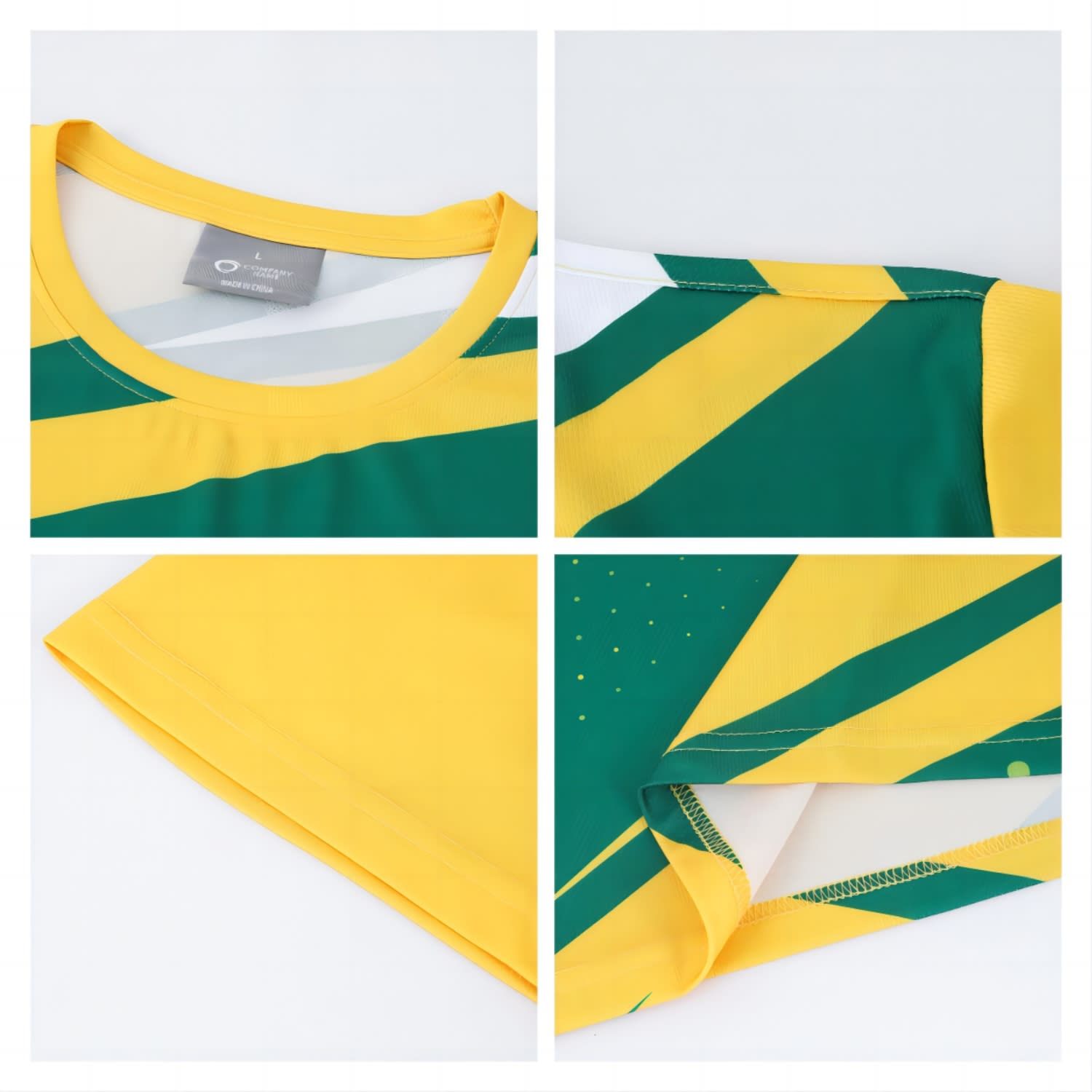 100% Polyester Sublimated Sports Tee Shirt