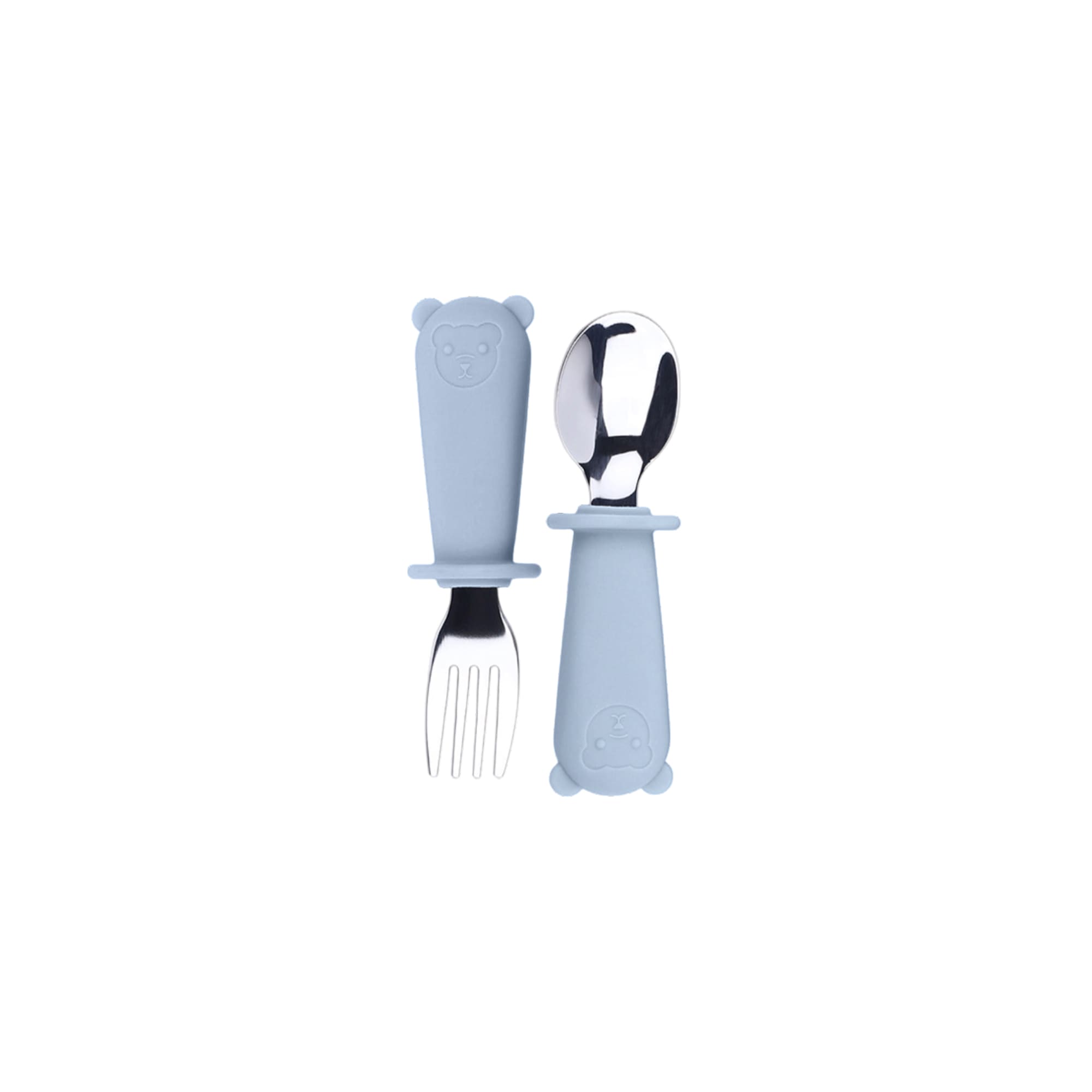 Silicone Stainless Steel Kids Cutlery