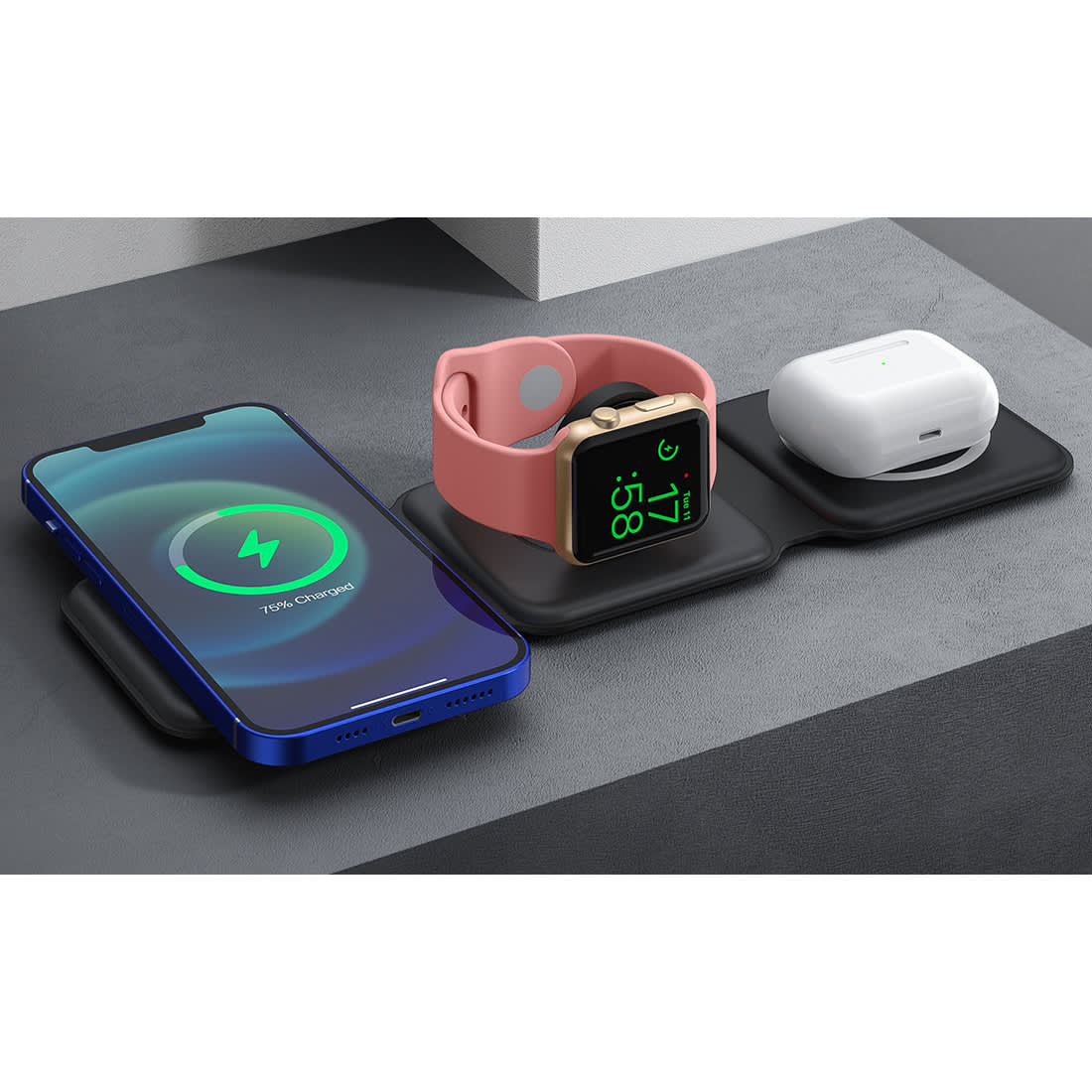 3-In-1 Foldable Magsafe Wireless Charger