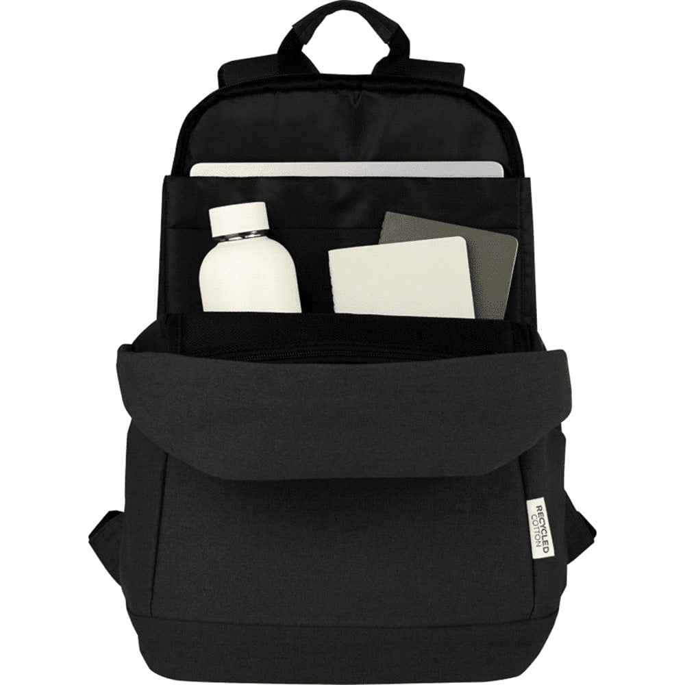 Darani GRS Recycled Canvas Anti-Theft 15" 21L Laptop Backpack
