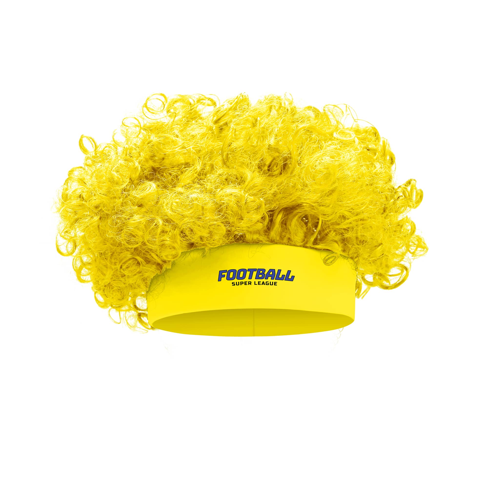 Solid Afro Headband Wig