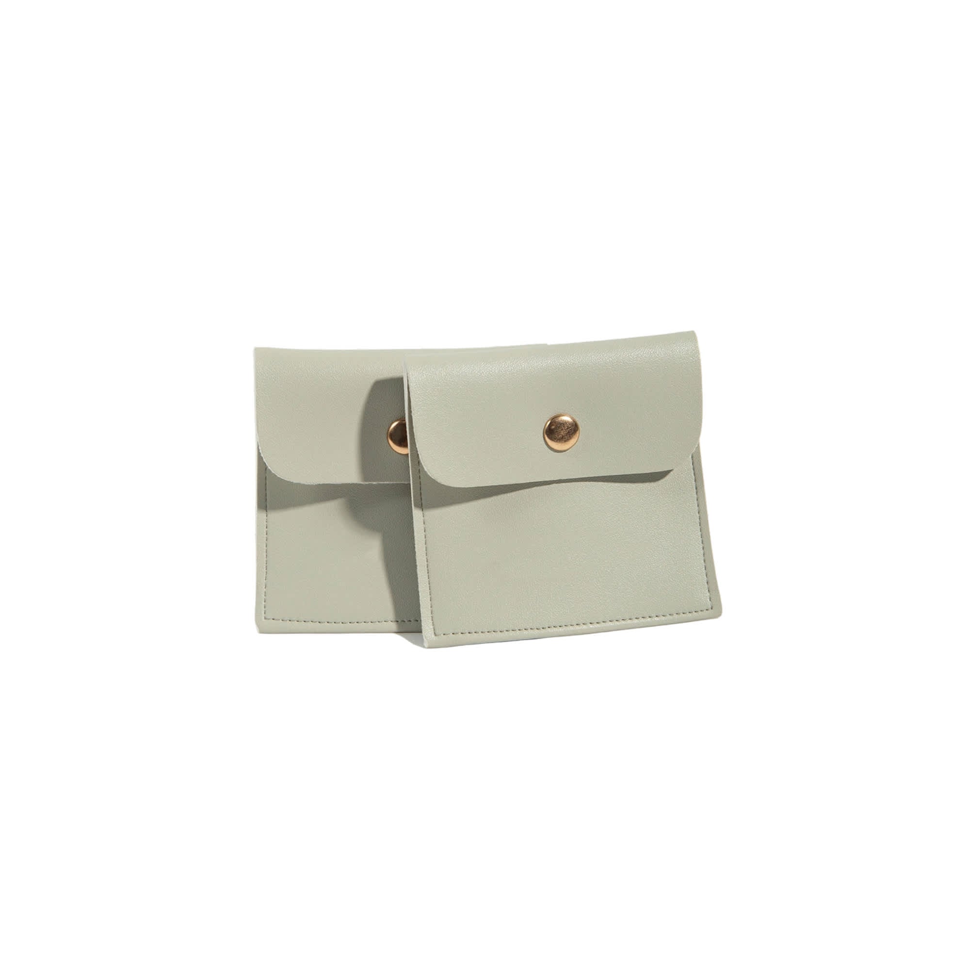 Square PU Leather Jewellery Pouch