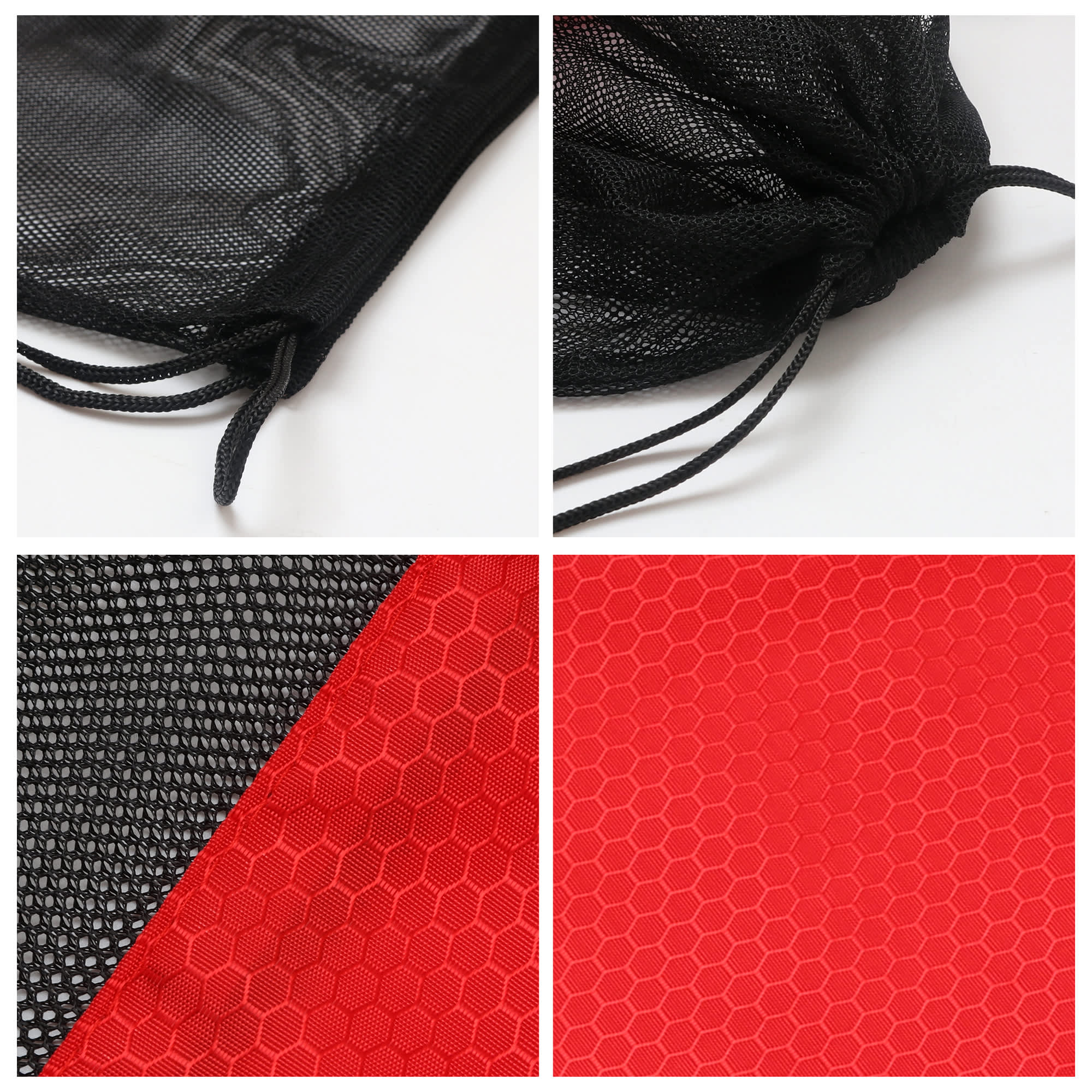 Drawstring Mesh Backpack