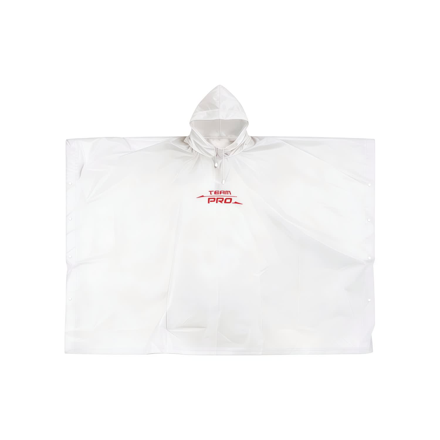 Reusable Adult PEVA Screen Print Rain Poncho