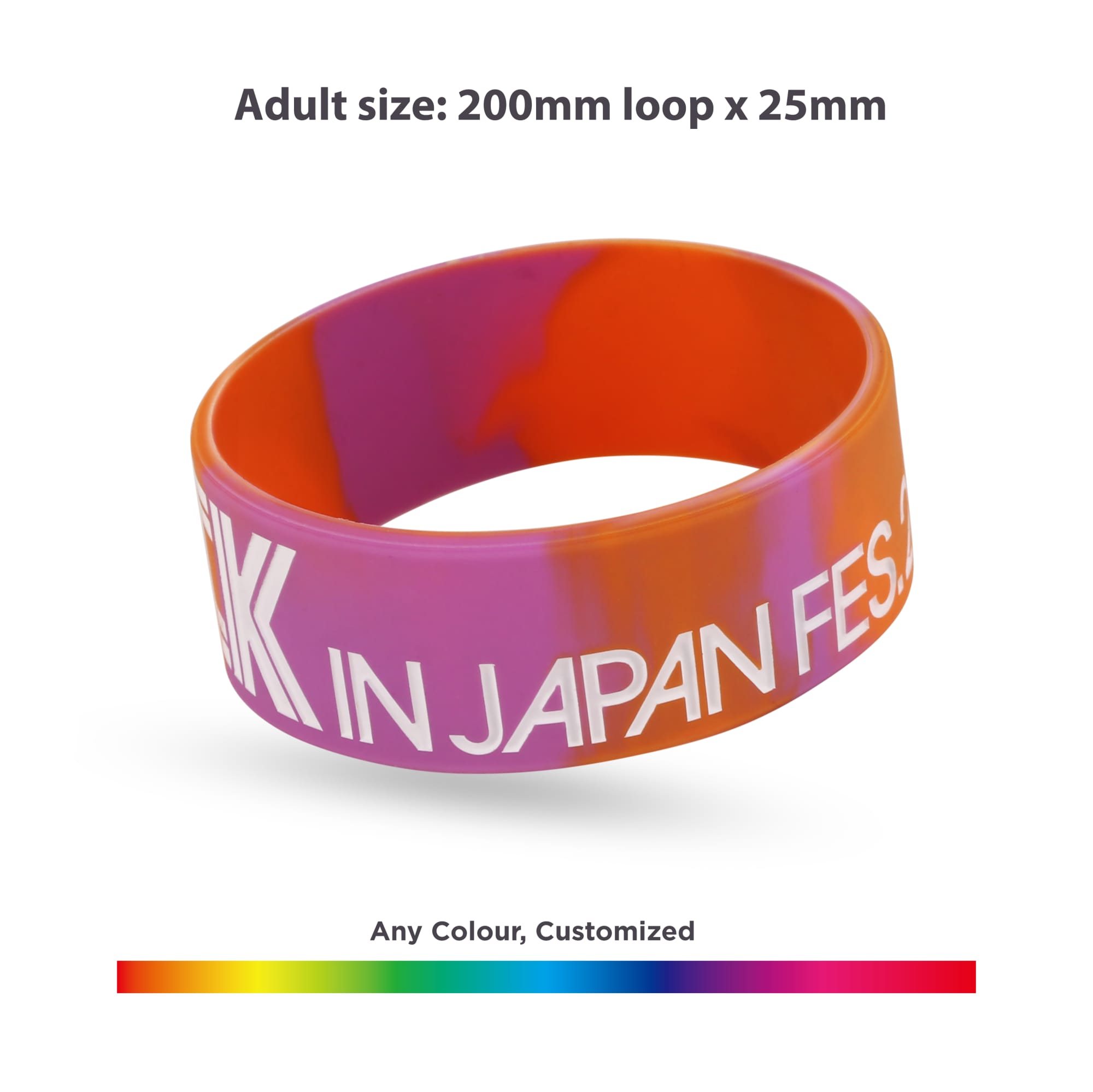 Marble Coloured Wristband