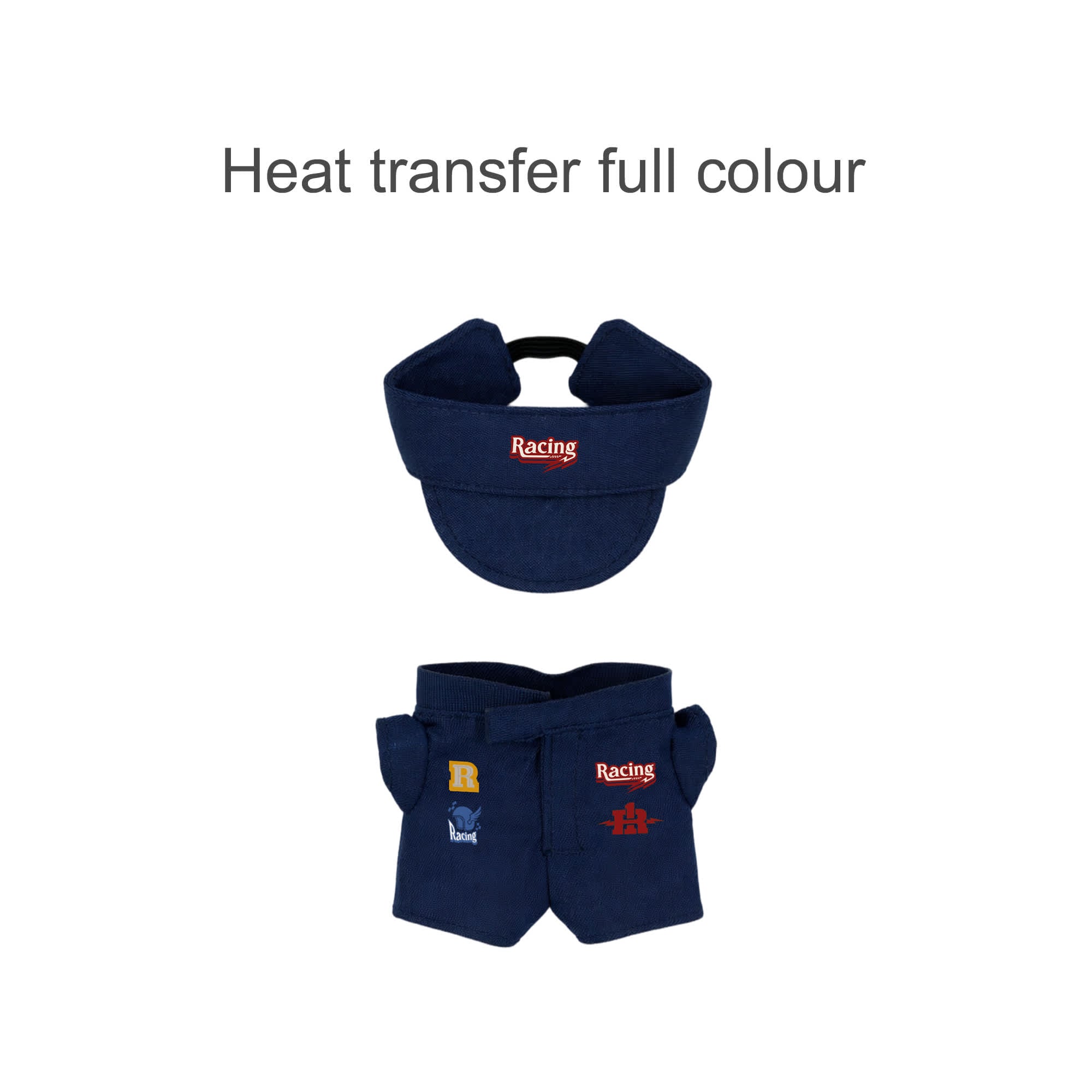 Plush Doll Racing Suit Set (10cm Doll)