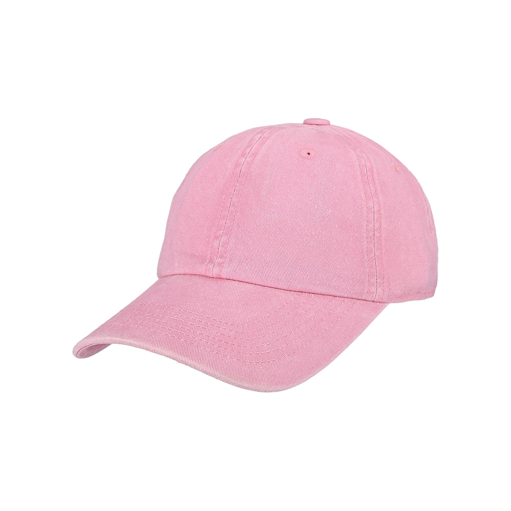 6 Panel Premium Washed Cotton Baseball Cap