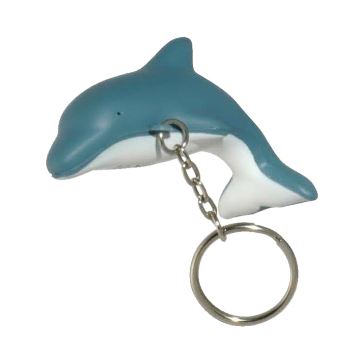 Keyring Dolphin Stress Reliever