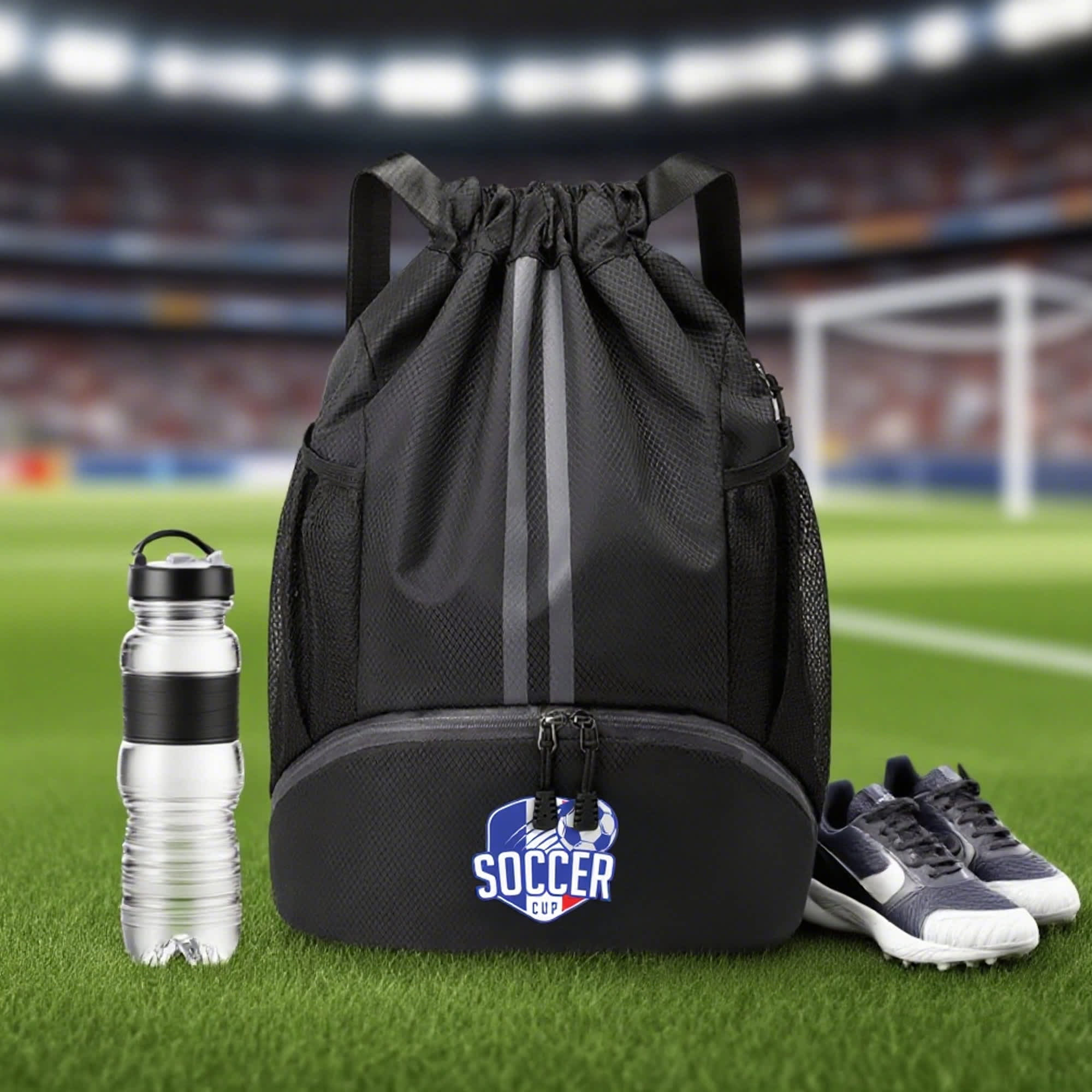 Wet And Dry Separation Drawstring Backpack