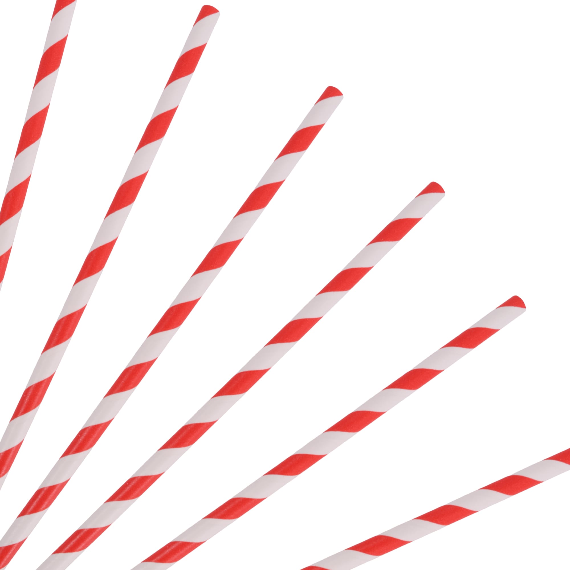 Disposable 3-ply Straight Drinking Paper Straw