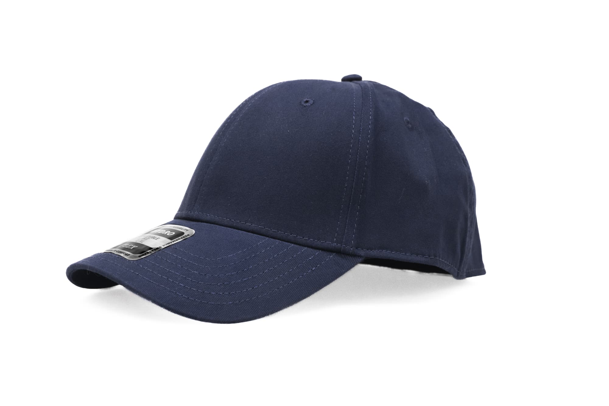 Nixon 6 Panel Cotton Spandex Stretch Cap with Fully Closed Back
