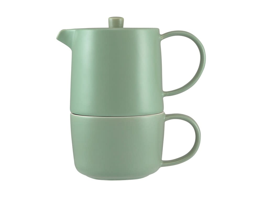 Maxwell & Williams Cafe Life Tea for One With Infuser 450ML Gift Boxed