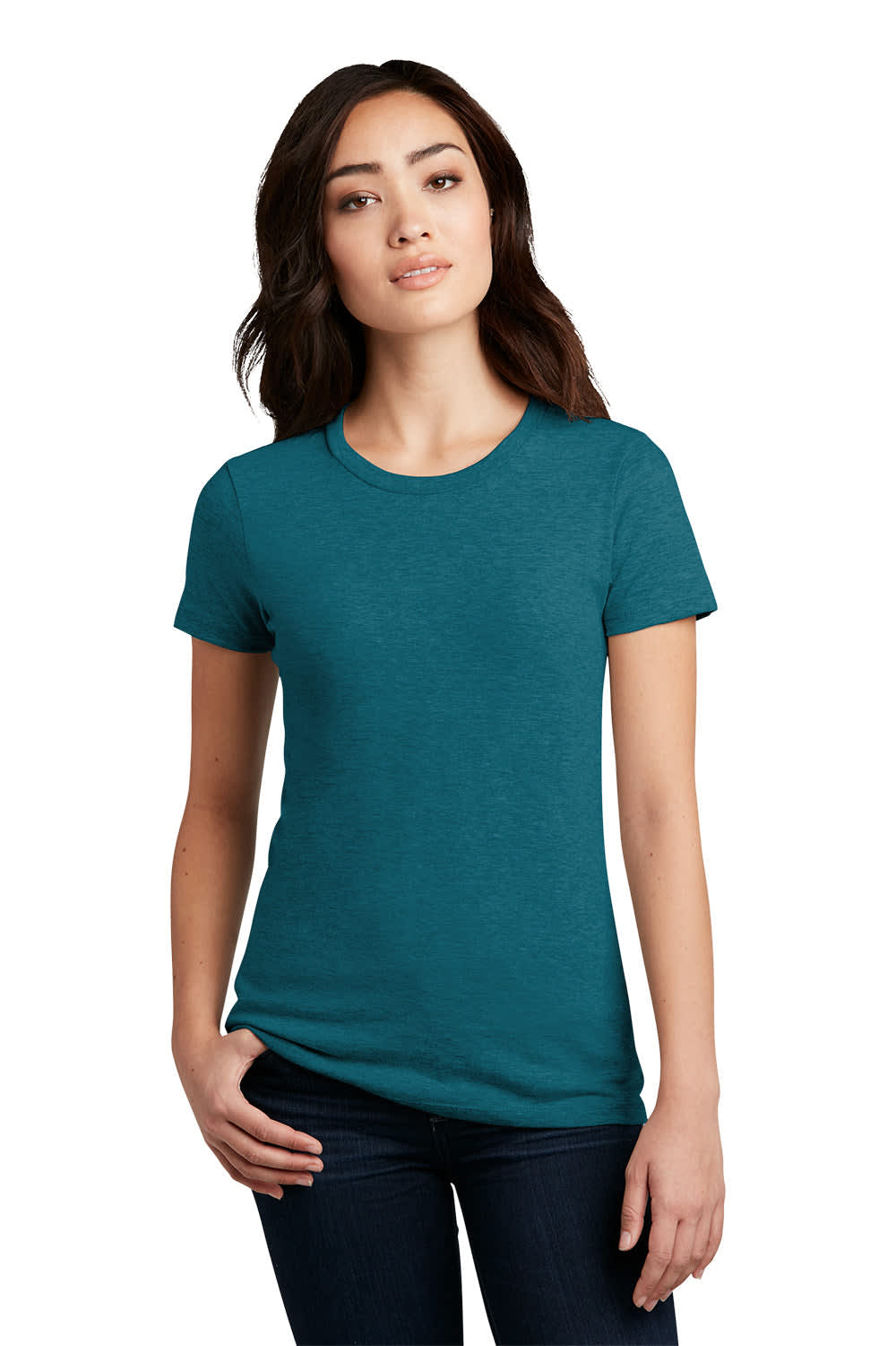 District Made Ladies Perfect Blend Crew Tee