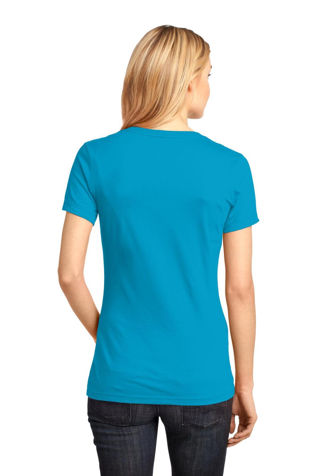 District Made - Ladies Perfect Weight V-Neck Tee