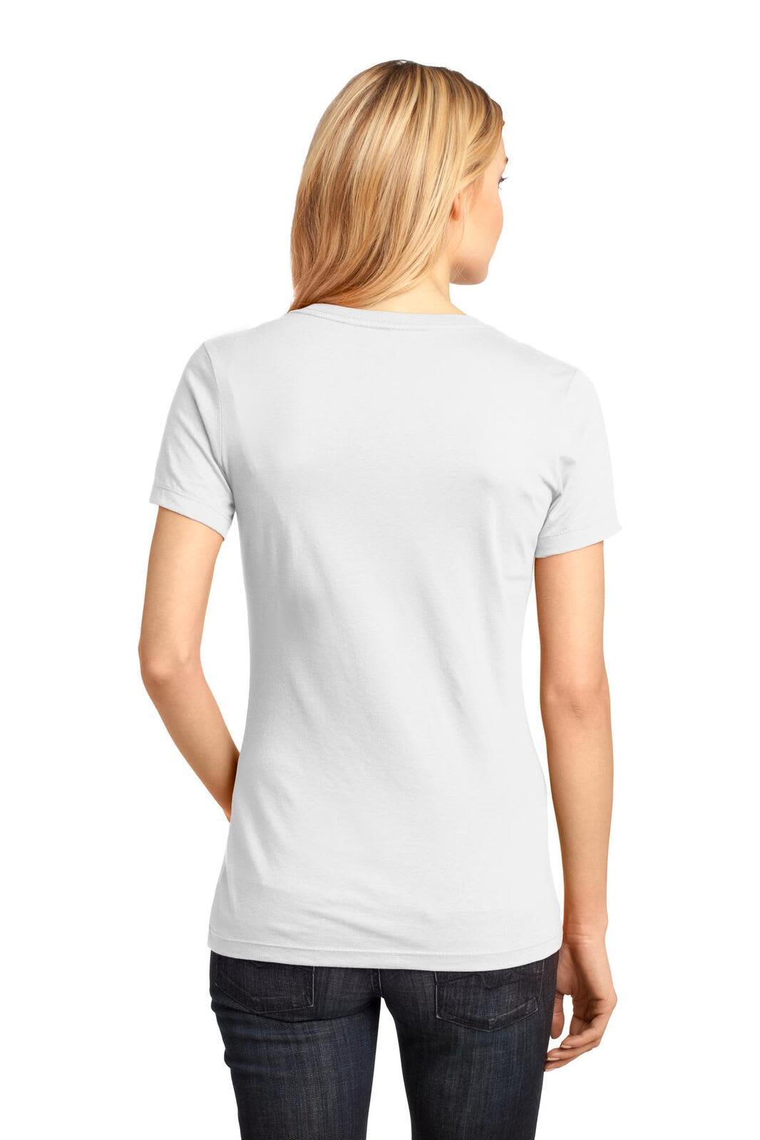 District Made - Ladies Perfect Weight V-Neck Tee