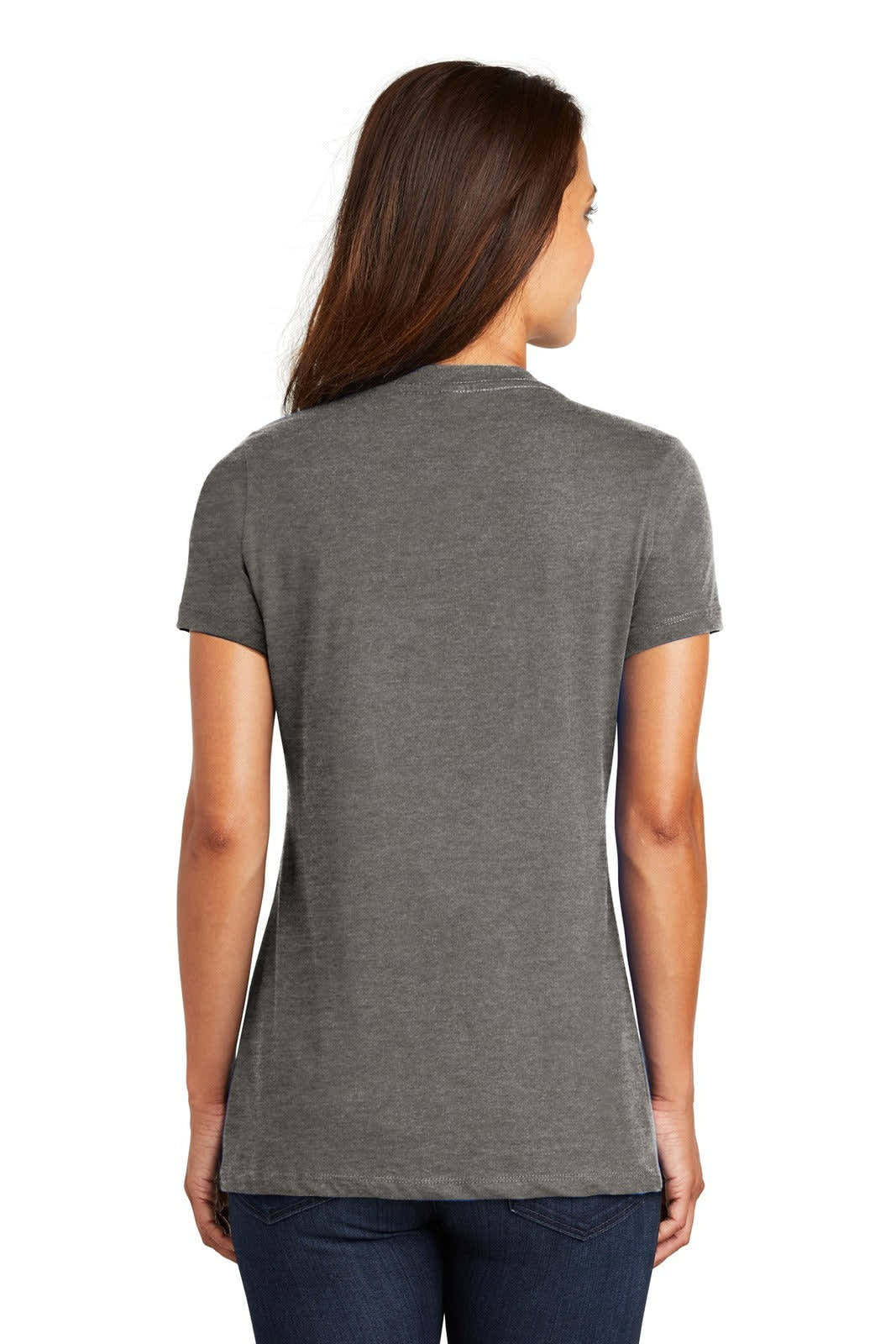 District Made - Ladies Perfect Weight V-Neck Tee