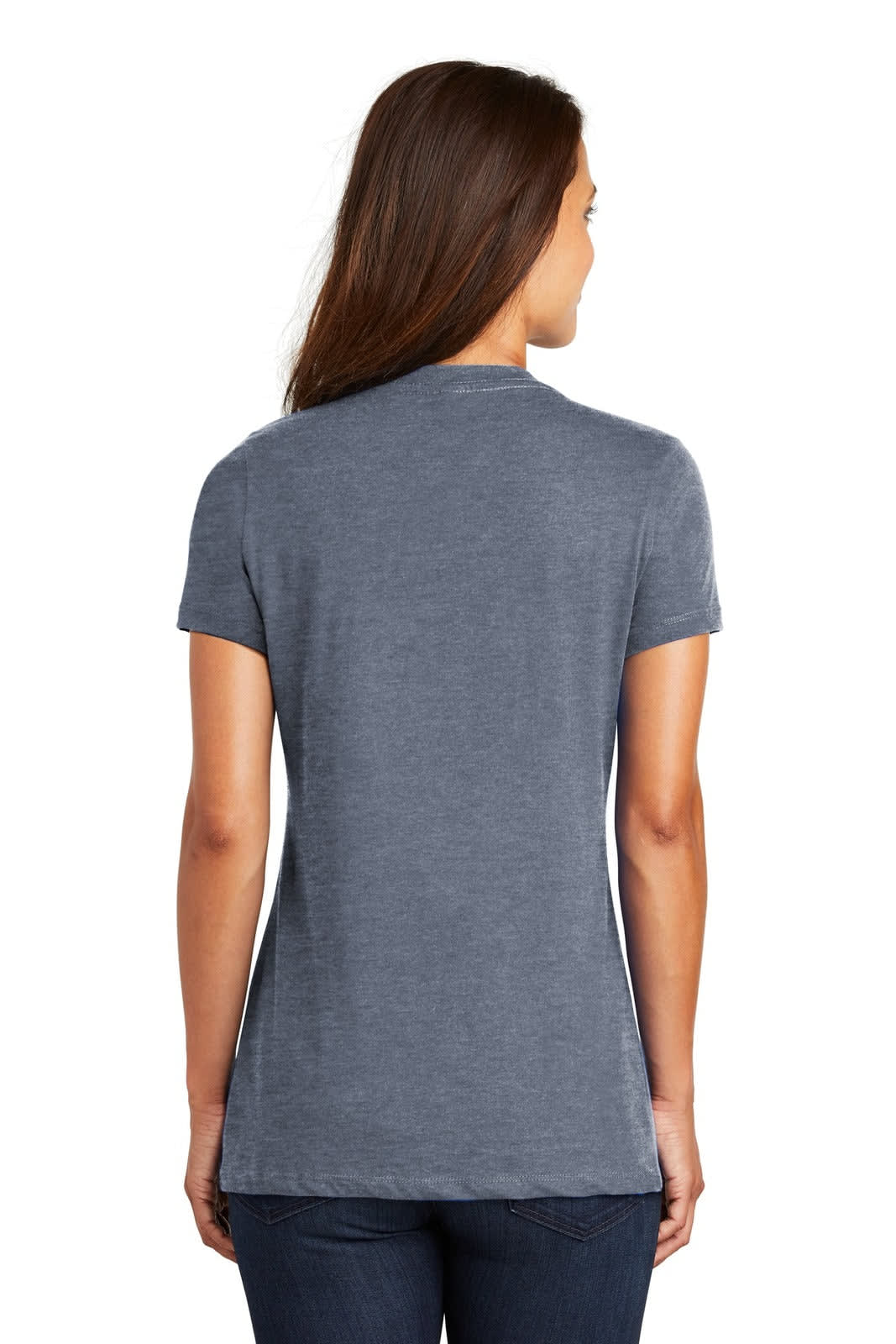 District Made - Ladies Perfect Weight V-Neck Tee