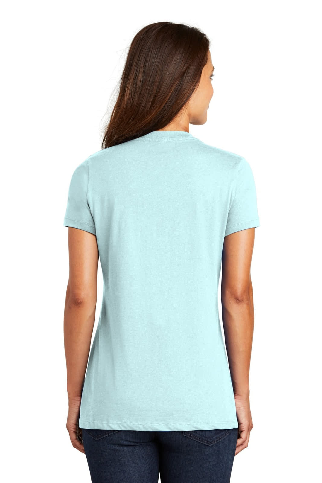 District Made - Ladies Perfect Weight V-Neck Tee