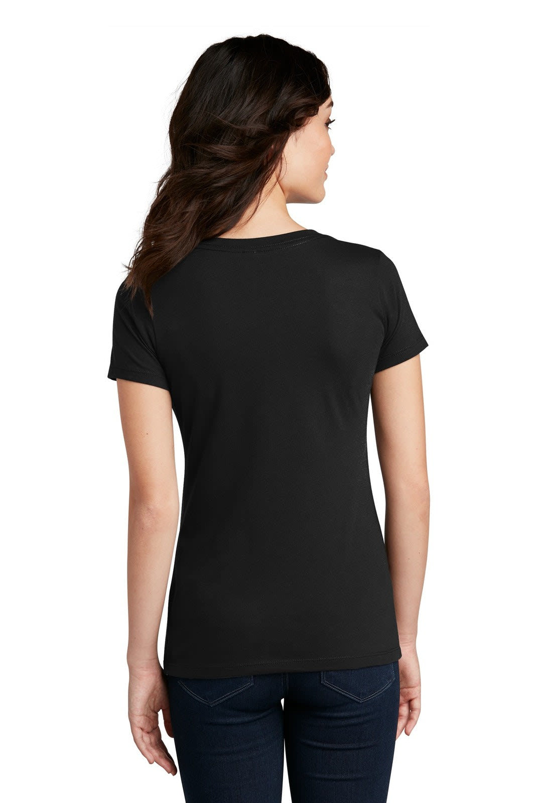 District Made Ladies Perfect Blend V-Neck Tee