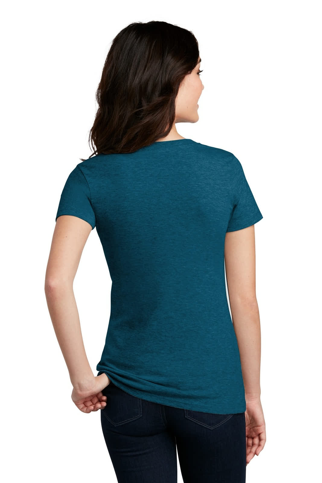 District Made Ladies Perfect Blend V-Neck Tee