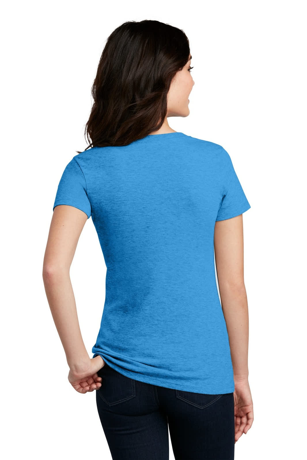 District Made Ladies Perfect Blend V-Neck Tee