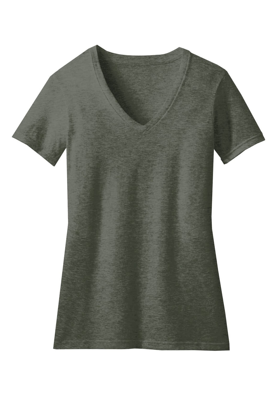 District Made Ladies Perfect Blend V-Neck Tee