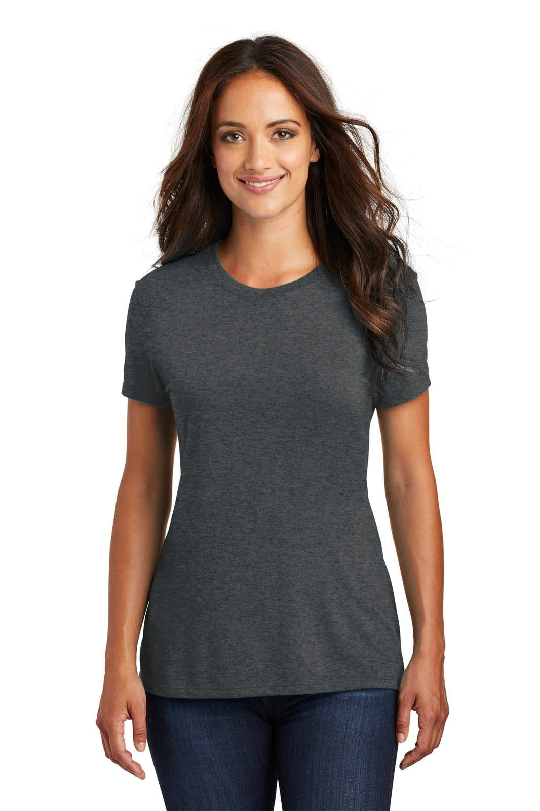 District Made Ladies Perfect Tri Crew Tee
