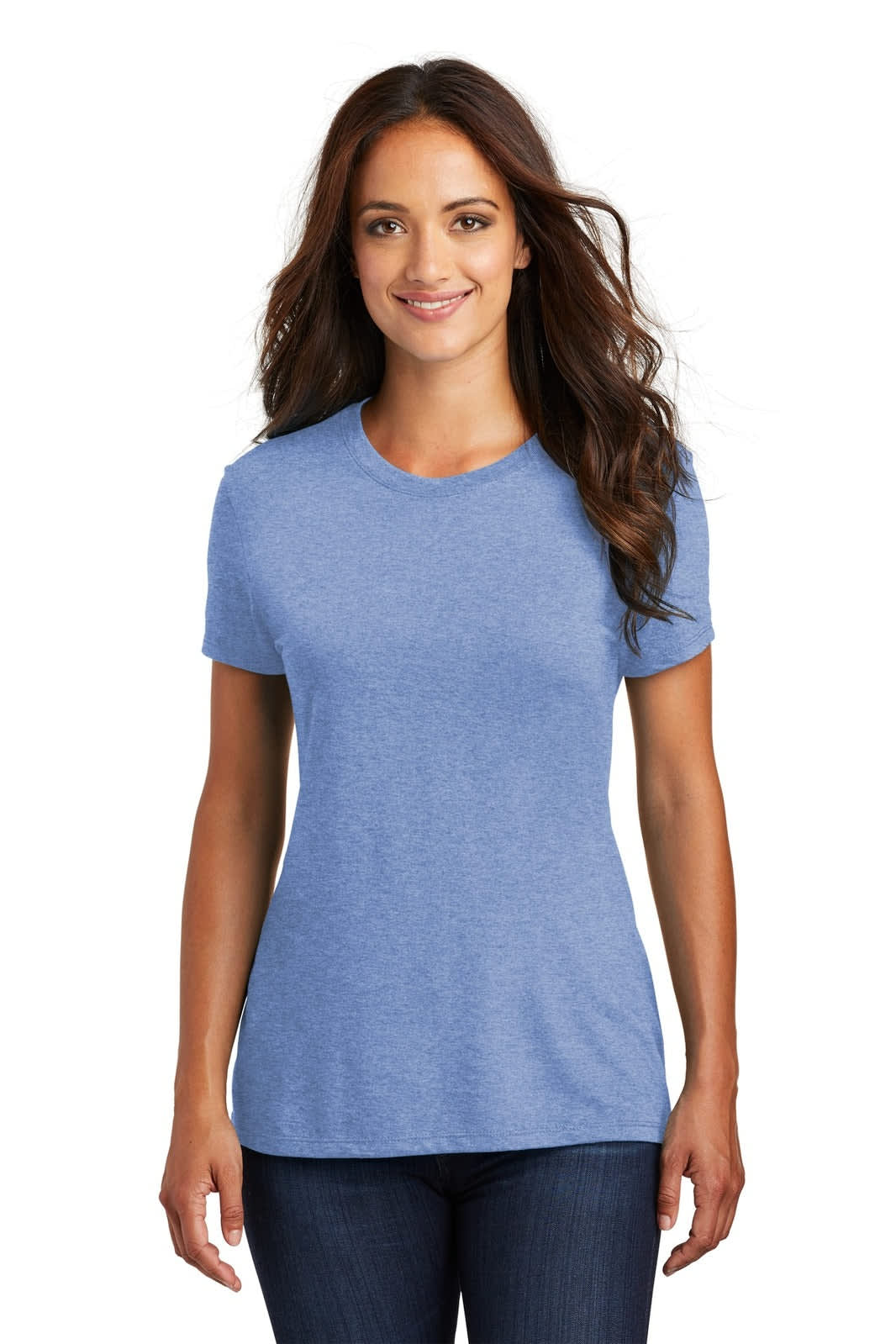 District Made Ladies Perfect Tri Crew Tee