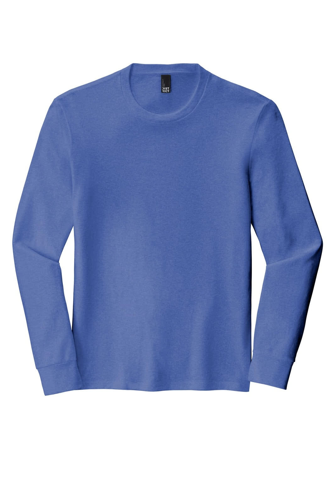 District Made Mens Perfect Tri Long Sleeve Crew Tee