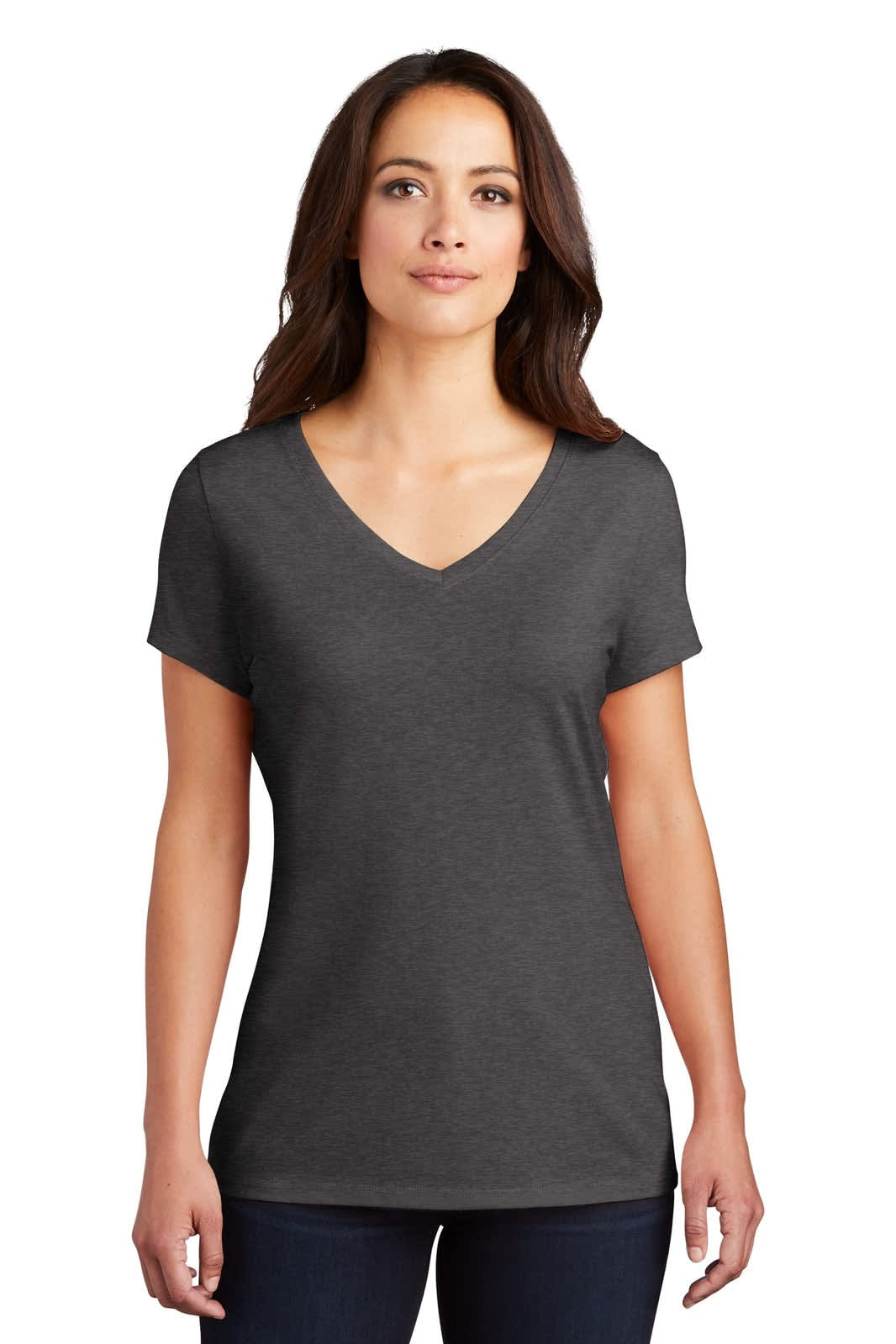 District Made Ladies Perfect Tri V-Neck Tee