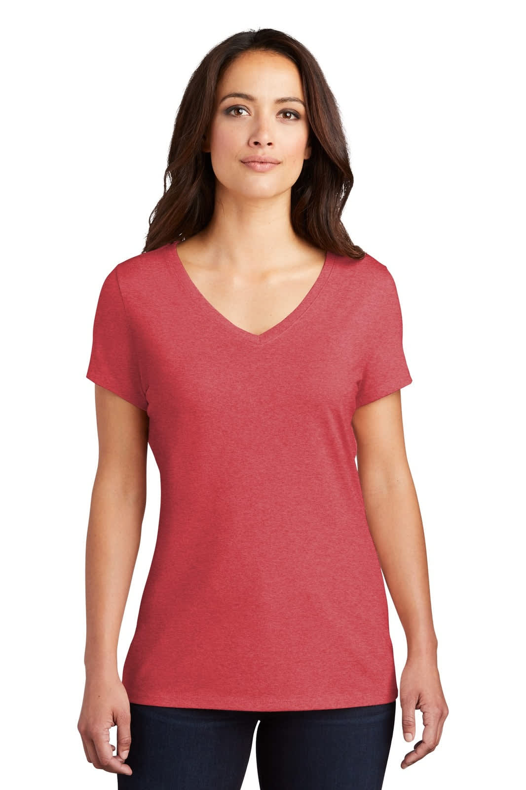District Made Ladies Perfect Tri V-Neck Tee