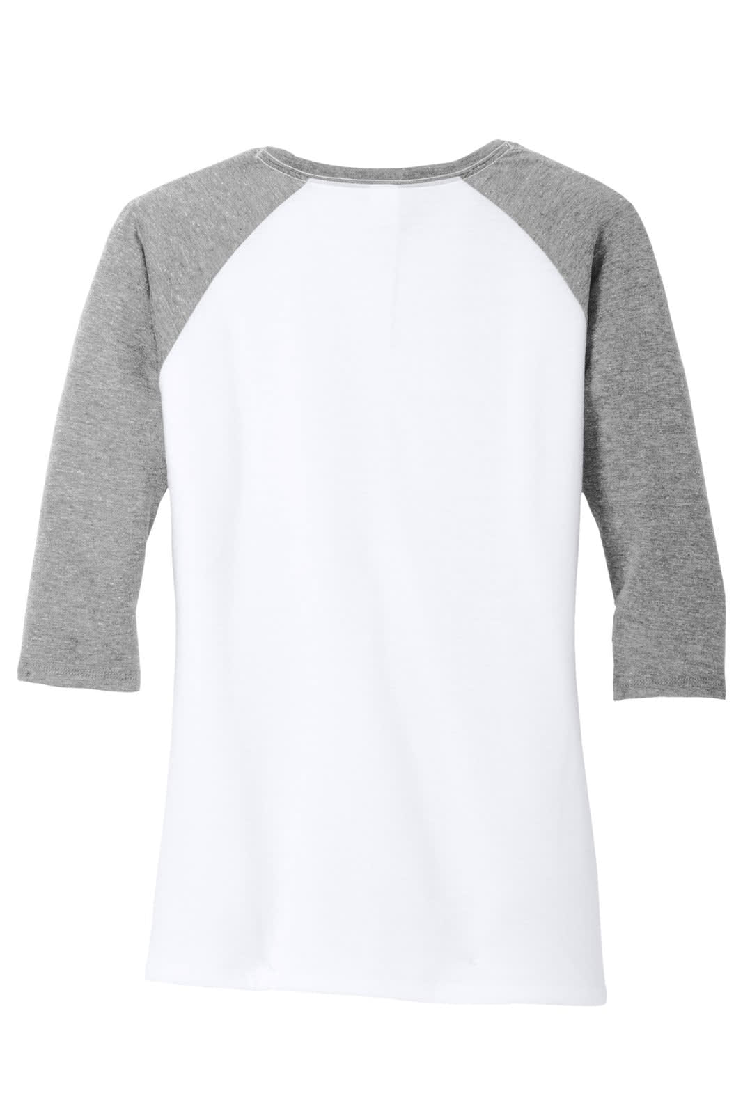 District Made Ladies Perfect Tri 3/4-Sleeve Raglan