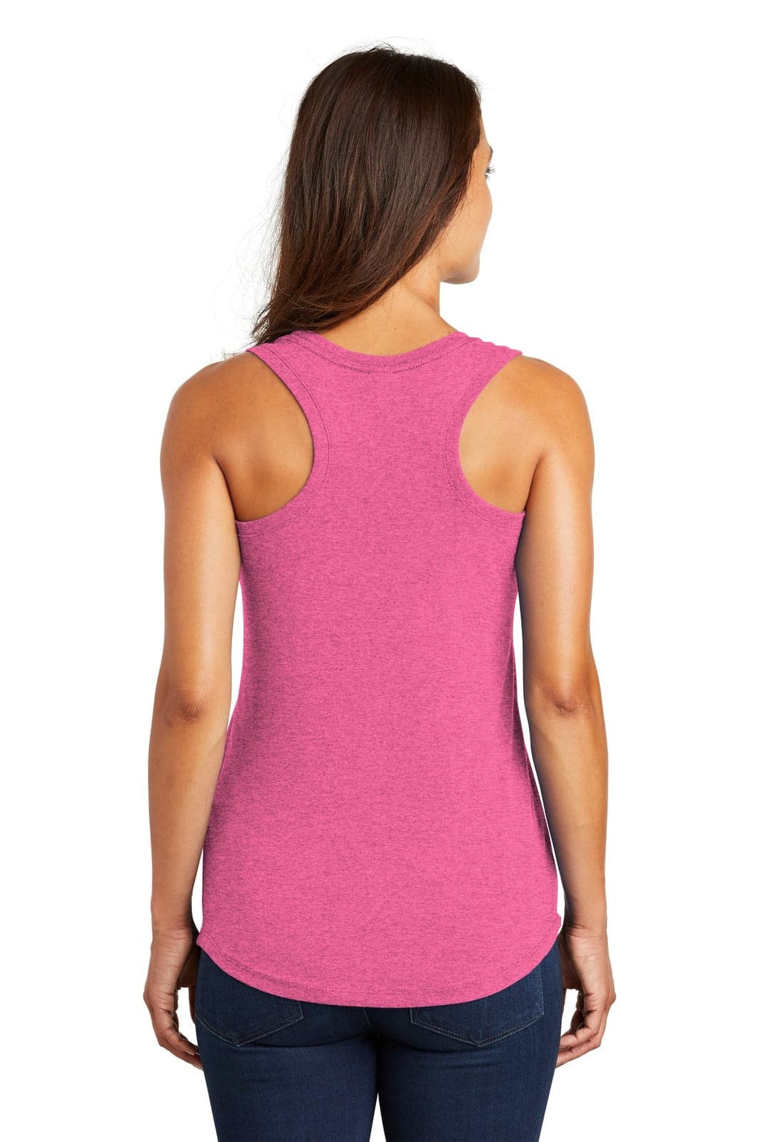 District Made Ladies Perfect Tri Racerback Tank