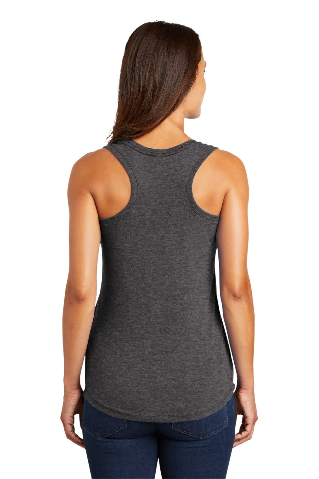 District Made Ladies Perfect Tri Racerback Tank