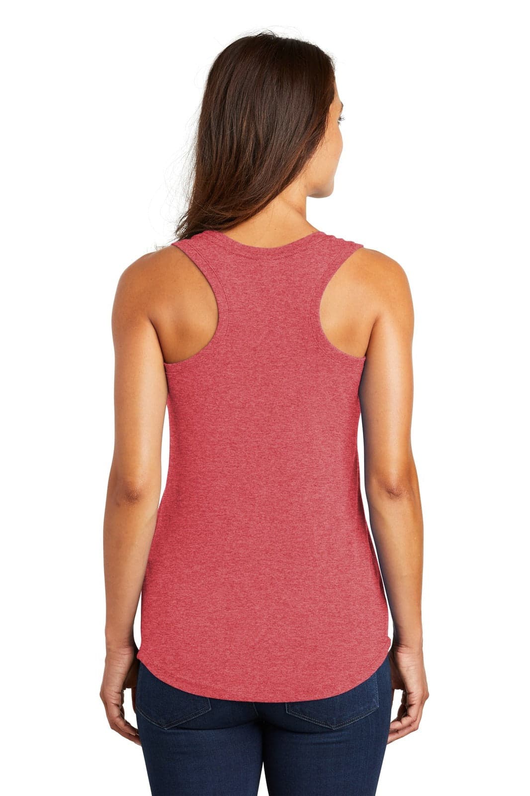 District Made Ladies Perfect Tri Racerback Tank