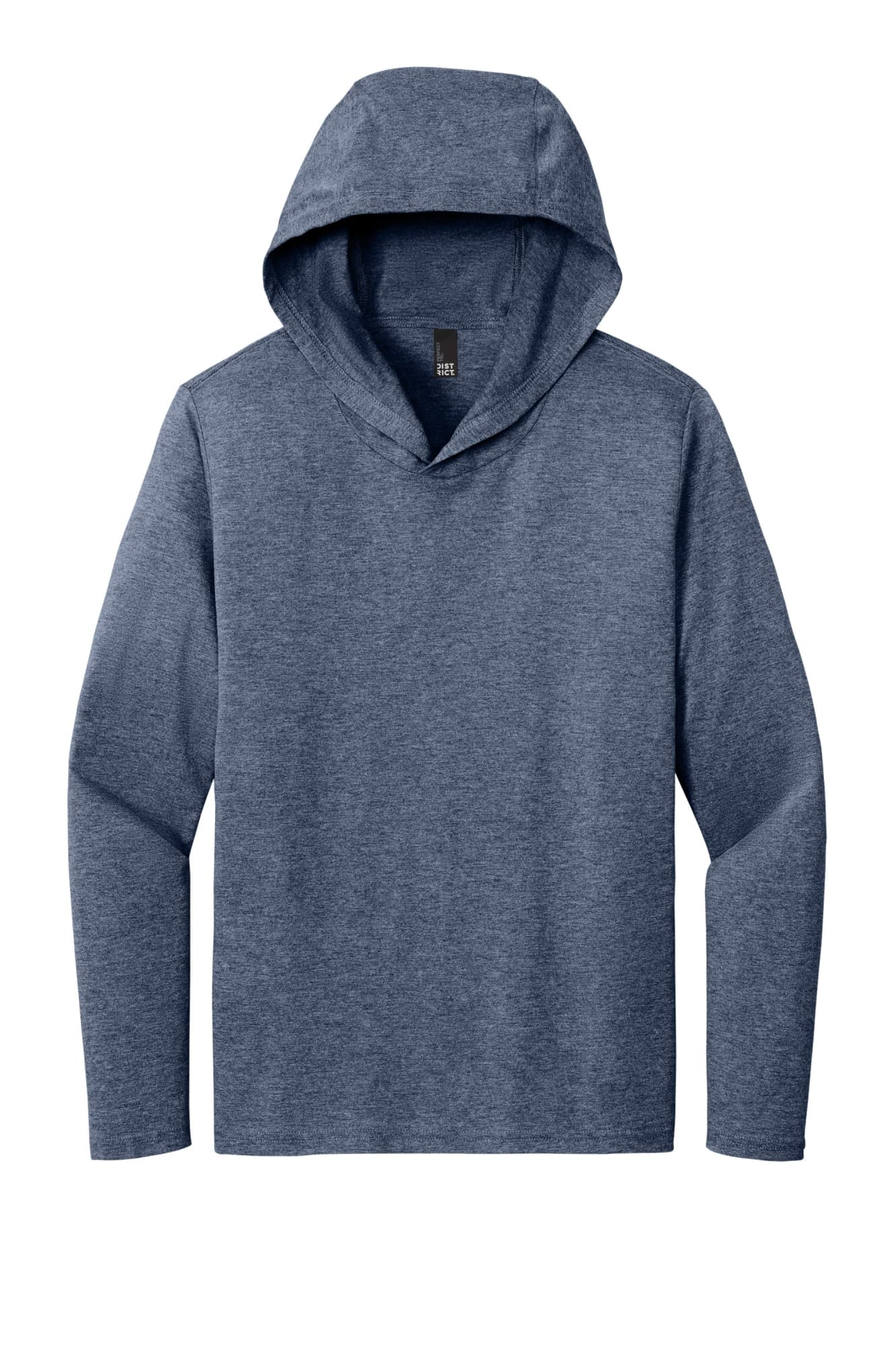 District Made Mens Perfect Tri Long Sleeve Hoodie