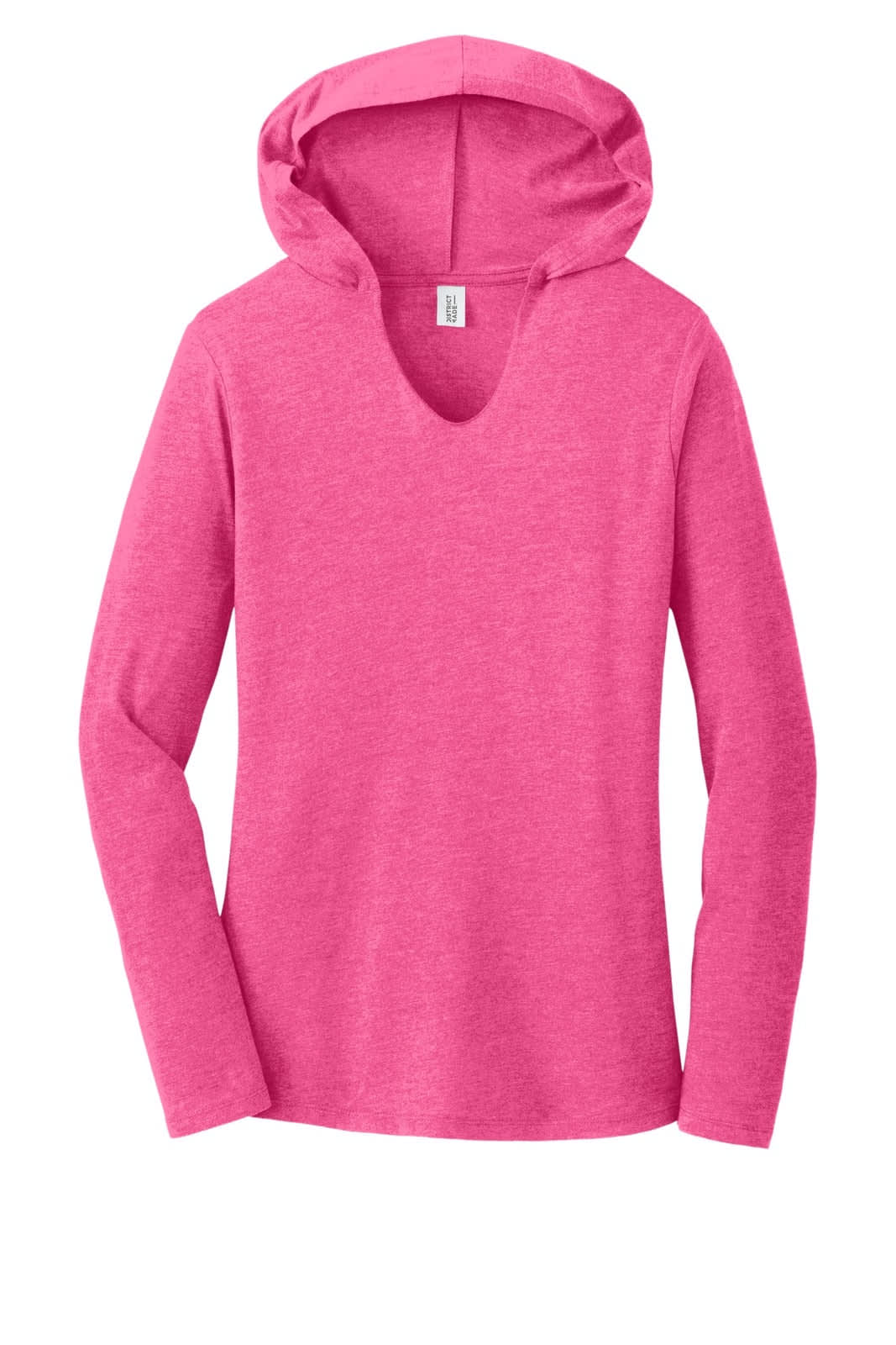 District Made Ladies Perfect Tri Long Sleeve Hoodie