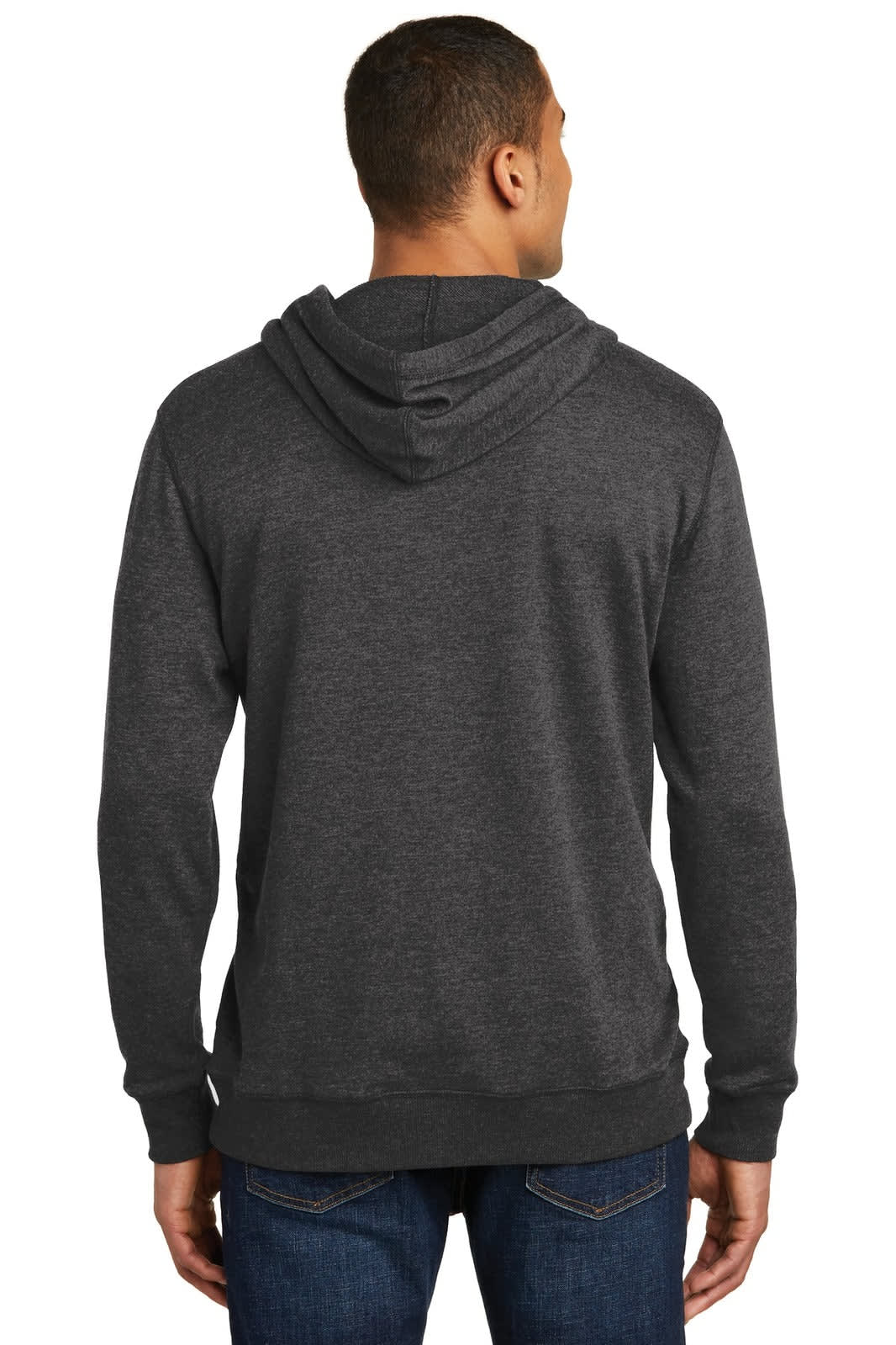 District Made Mens Lightweight Fleece Hoodie
