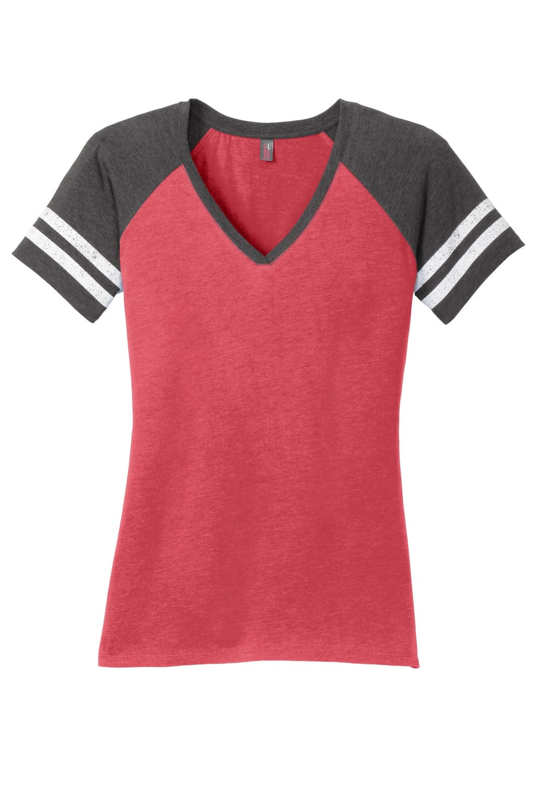 District Made Ladies Game V-Neck Tee