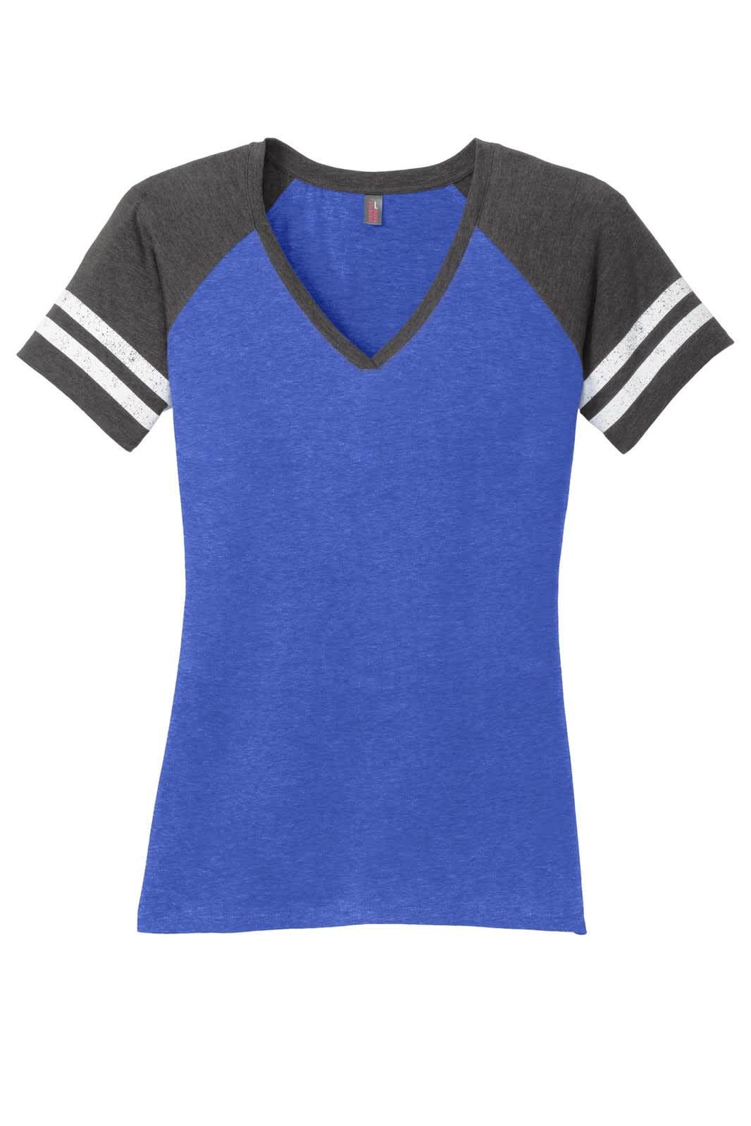 District Made Ladies Game V-Neck Tee