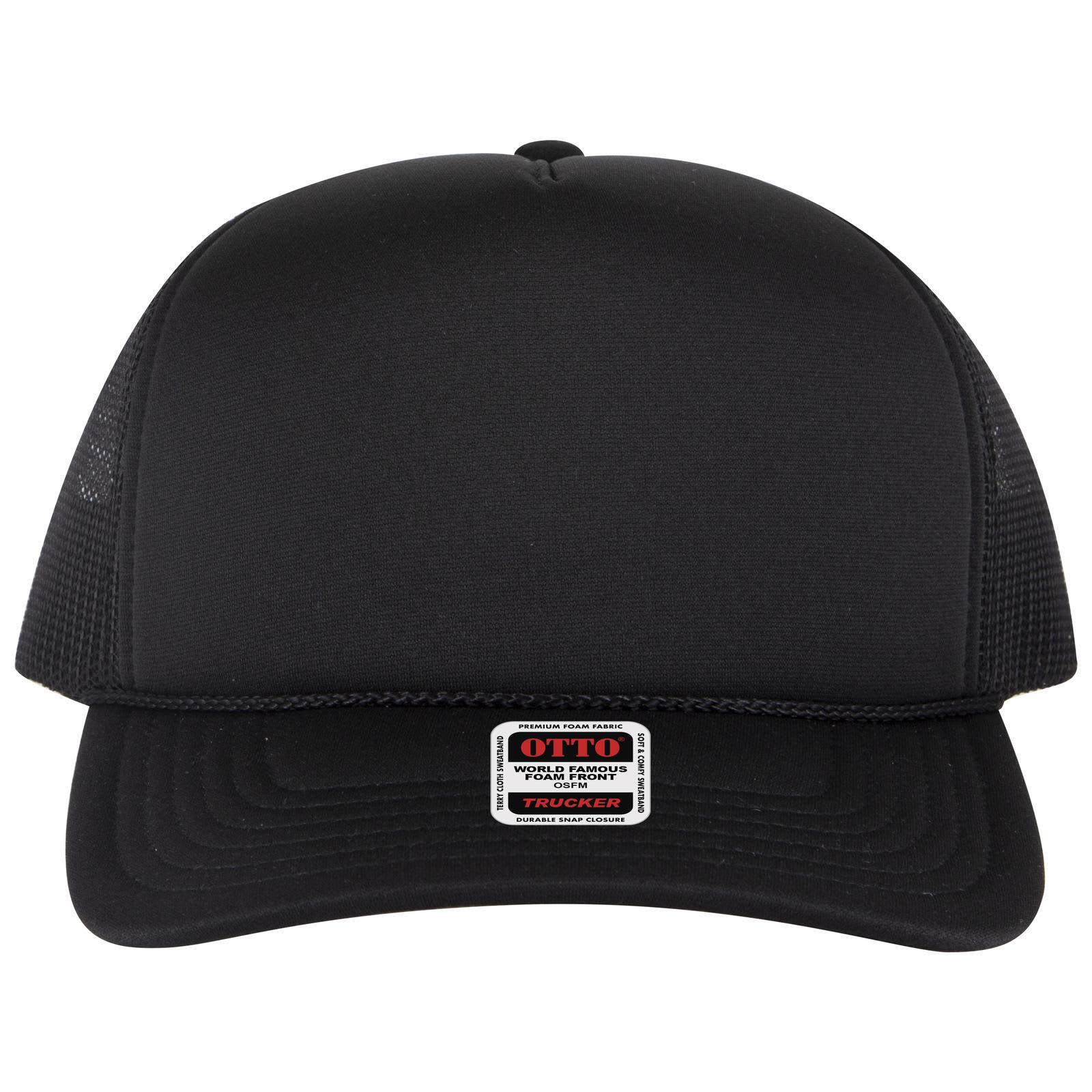 5 Panel High Crown Trucker Cap