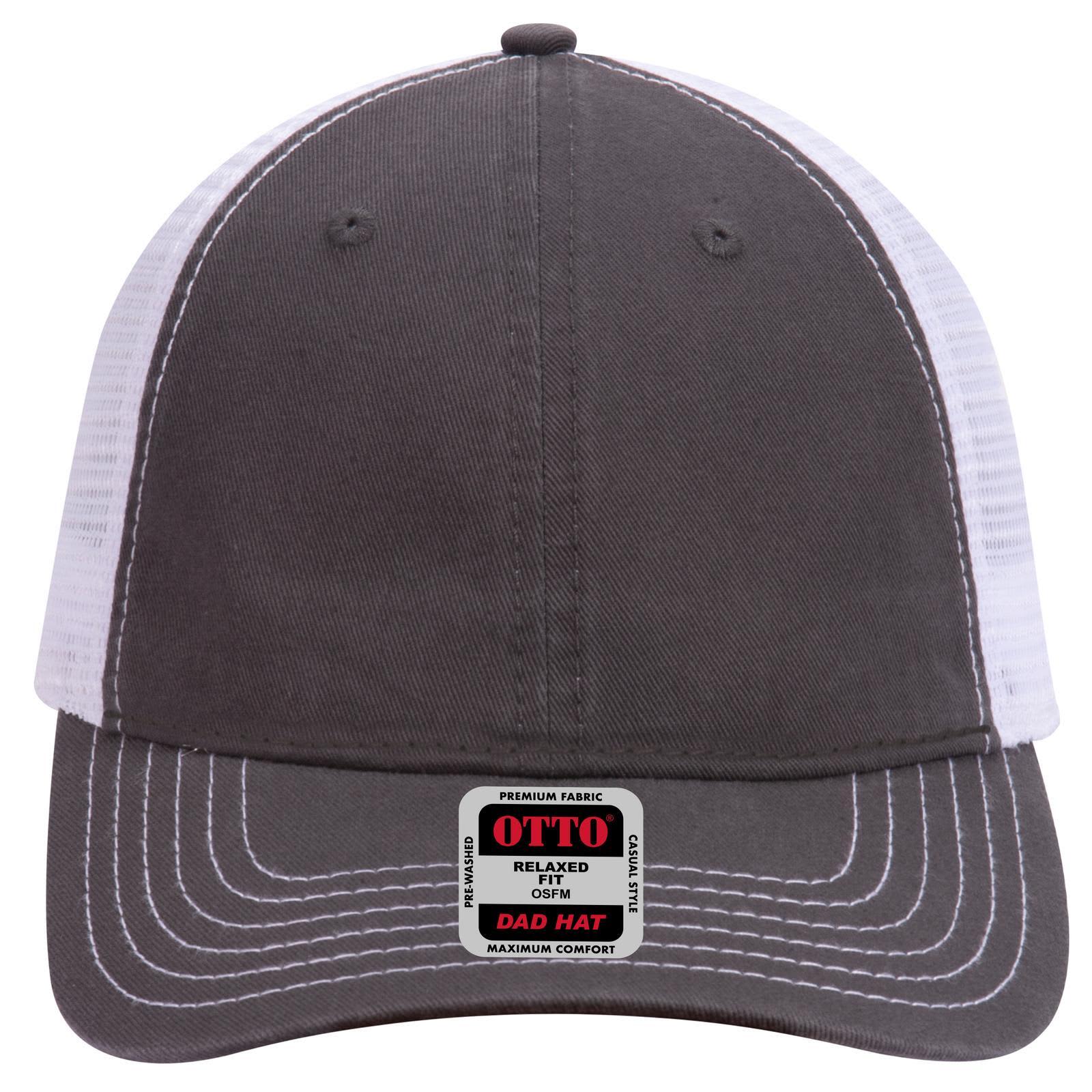 6 Panel Low Profile Trucker Dad Cap